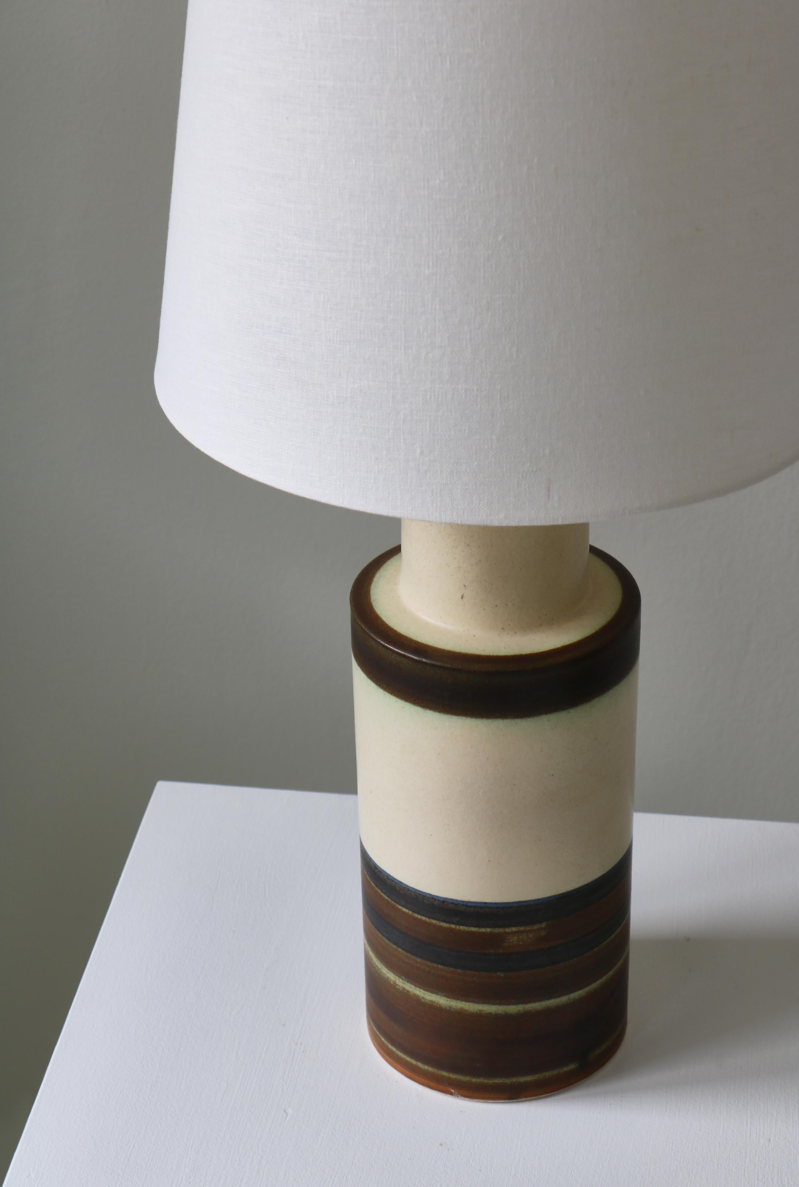 Mid-20th Century Scandinavian Modern Stoneware Table Lamp by 