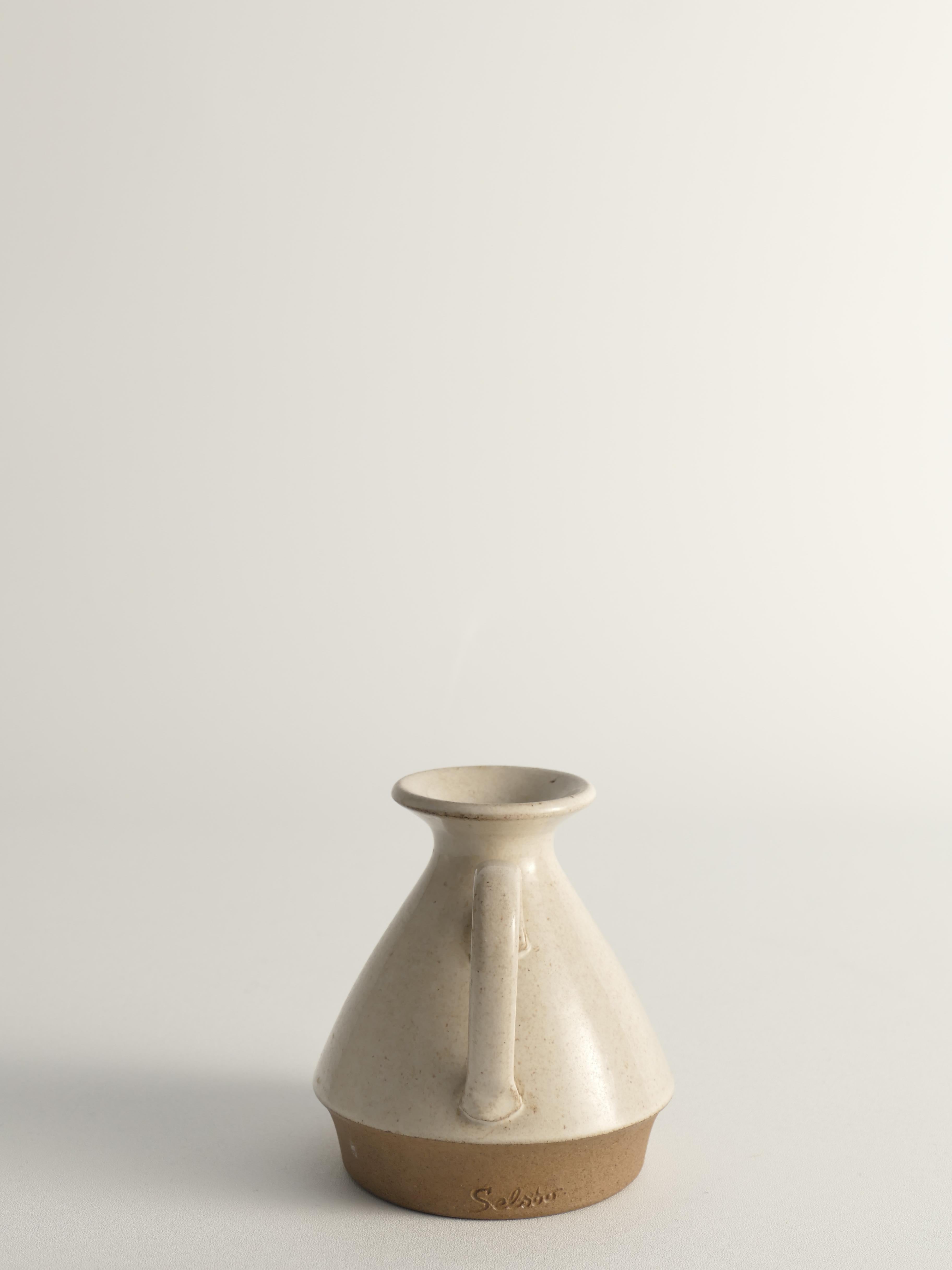 Scandinavo moderno Vaso in gres Scandinavo Moderno di Aage Rasmus Selsbo, Selsbo Keramik, anni '60 in vendita