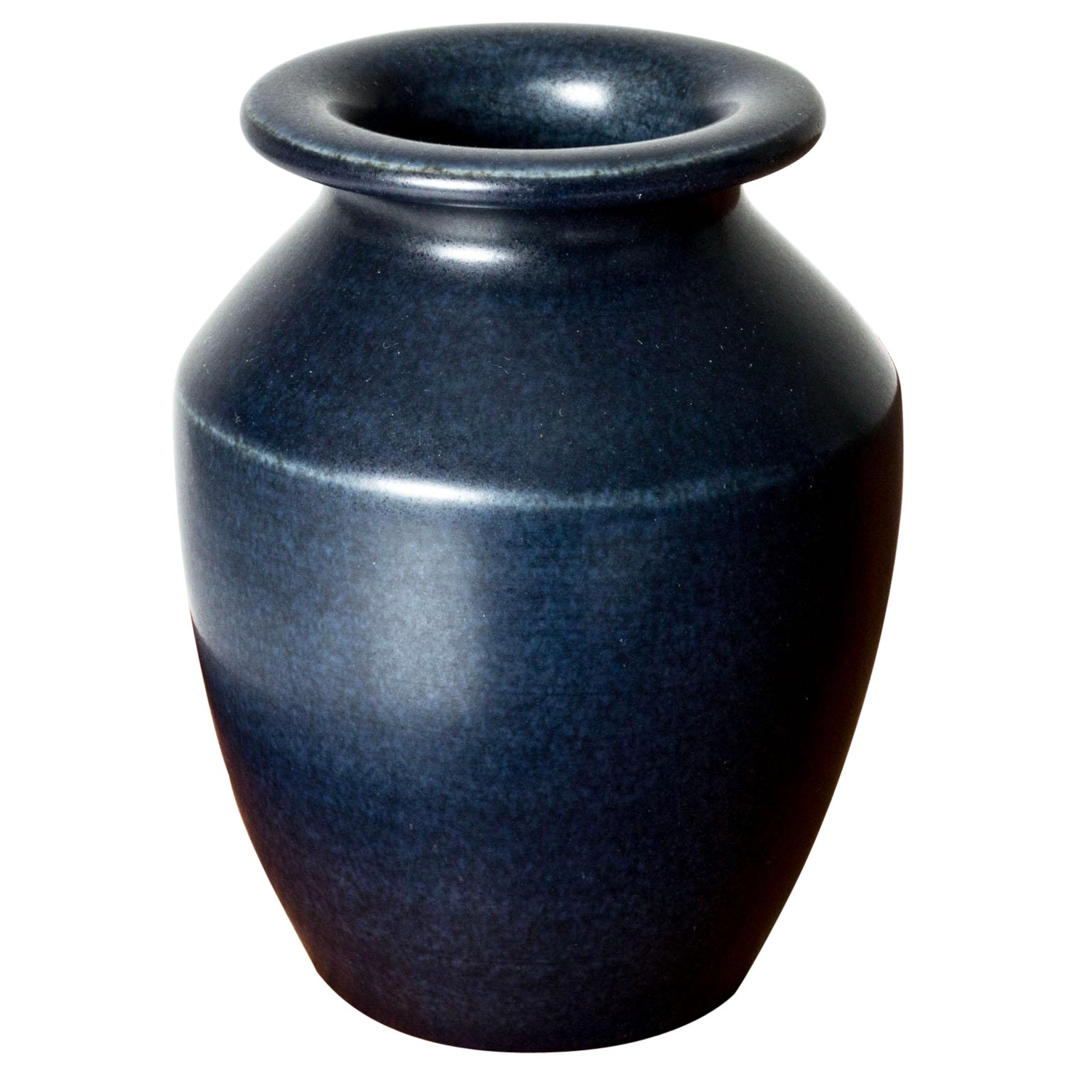 Scandinavian Modern Stoneware vase by Eric 
Ingrid Triller, Tobo, Sweden, 1940s