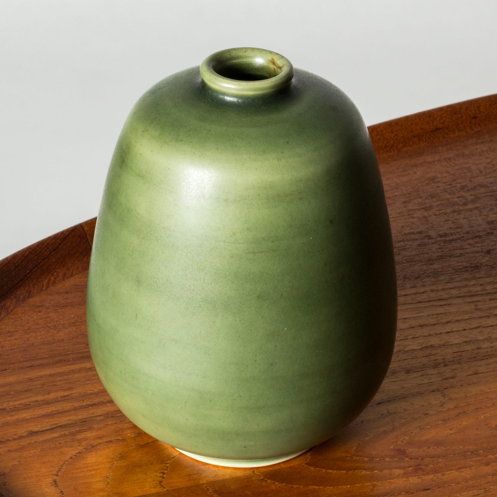 Scandinavo moderno Vaso in gres The Modern Scandinavian di Eric & Ingrid Triller, Tobo, Svezia, anni '50 in vendita