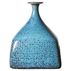 Scandinavian Modern Stoneware vase by Stig Lindberg, Gustavsberg, Sweden, 1950s