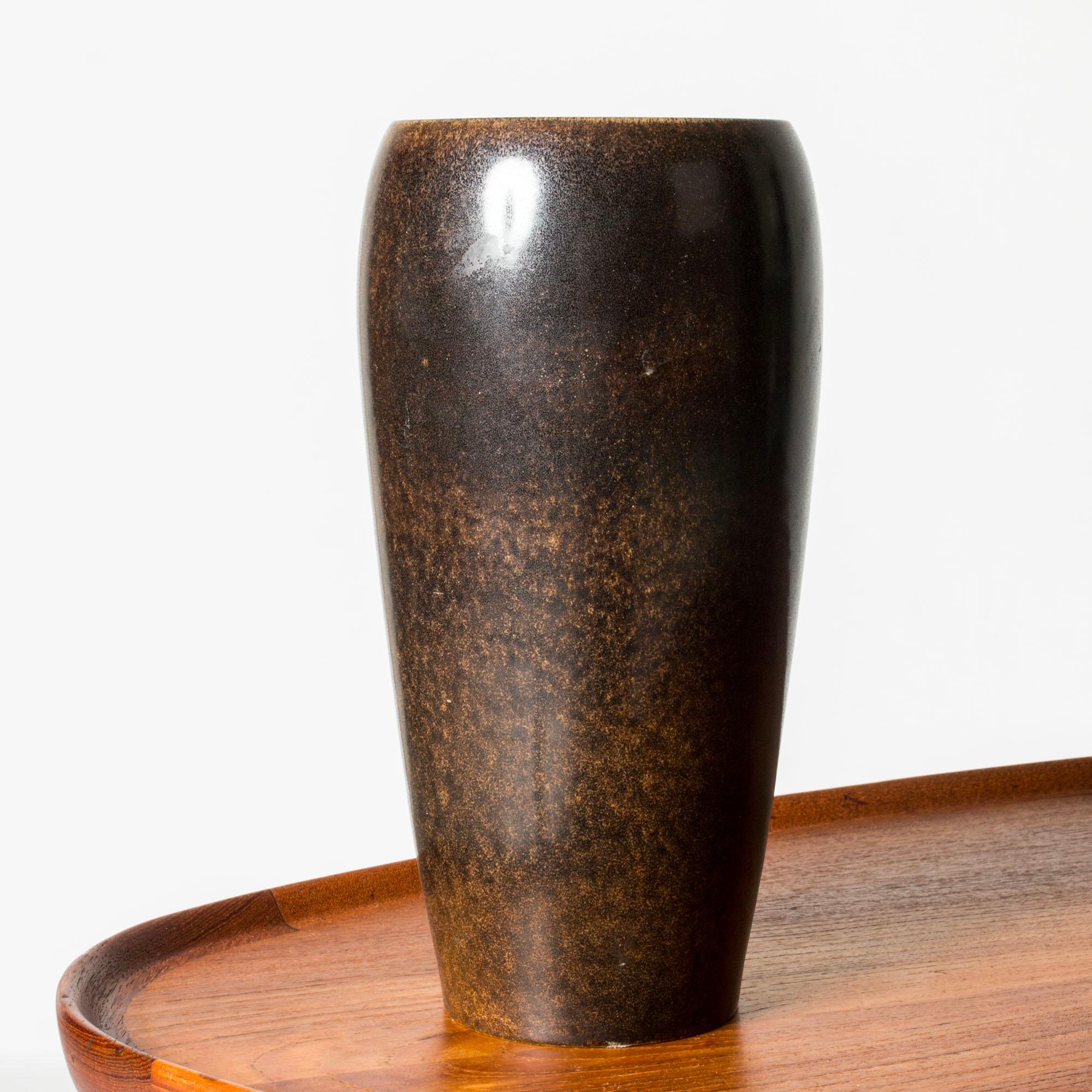 Scandinavo moderno Vaso in gres di The Modern Scandinavian di Stig Lindberg, Gustavsberg, Svezia, anni '1960 in vendita