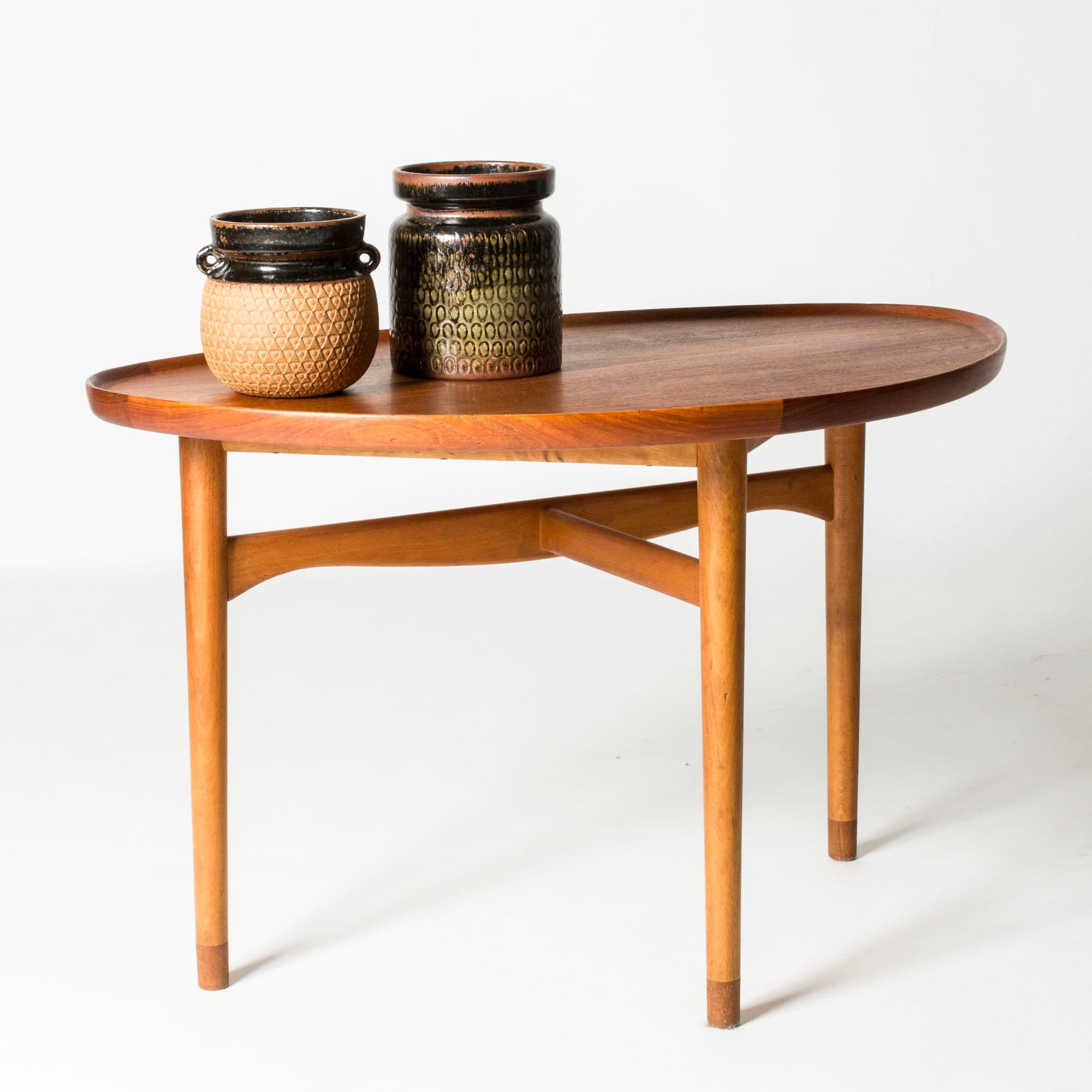 Vaso in gres di The Modern Scandinavian di Stig Lindberg, Gustavsberg, Svezia, anni '1960 in vendita 1