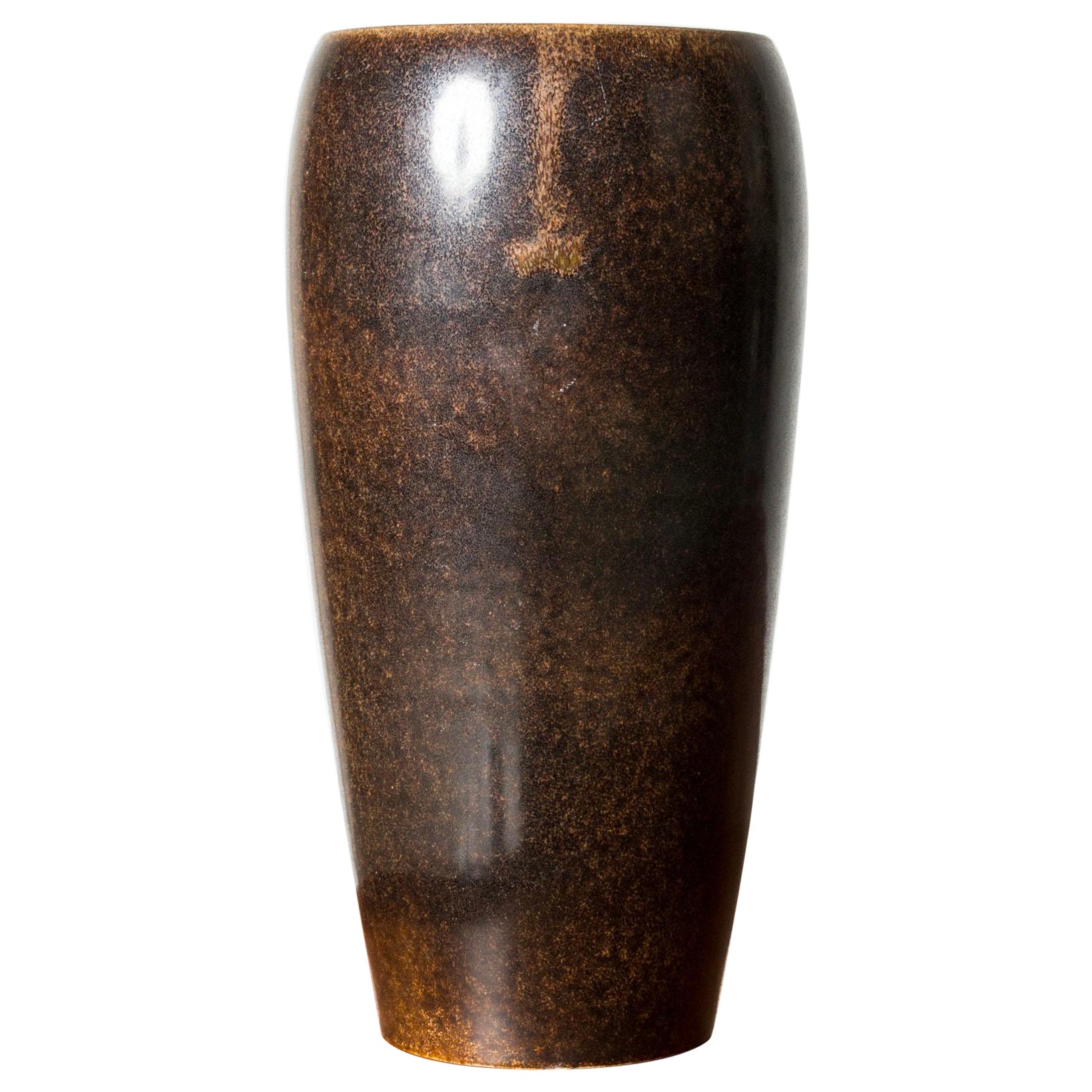 Vaso in gres di The Modern Scandinavian di Stig Lindberg, Gustavsberg, Svezia, anni '1960