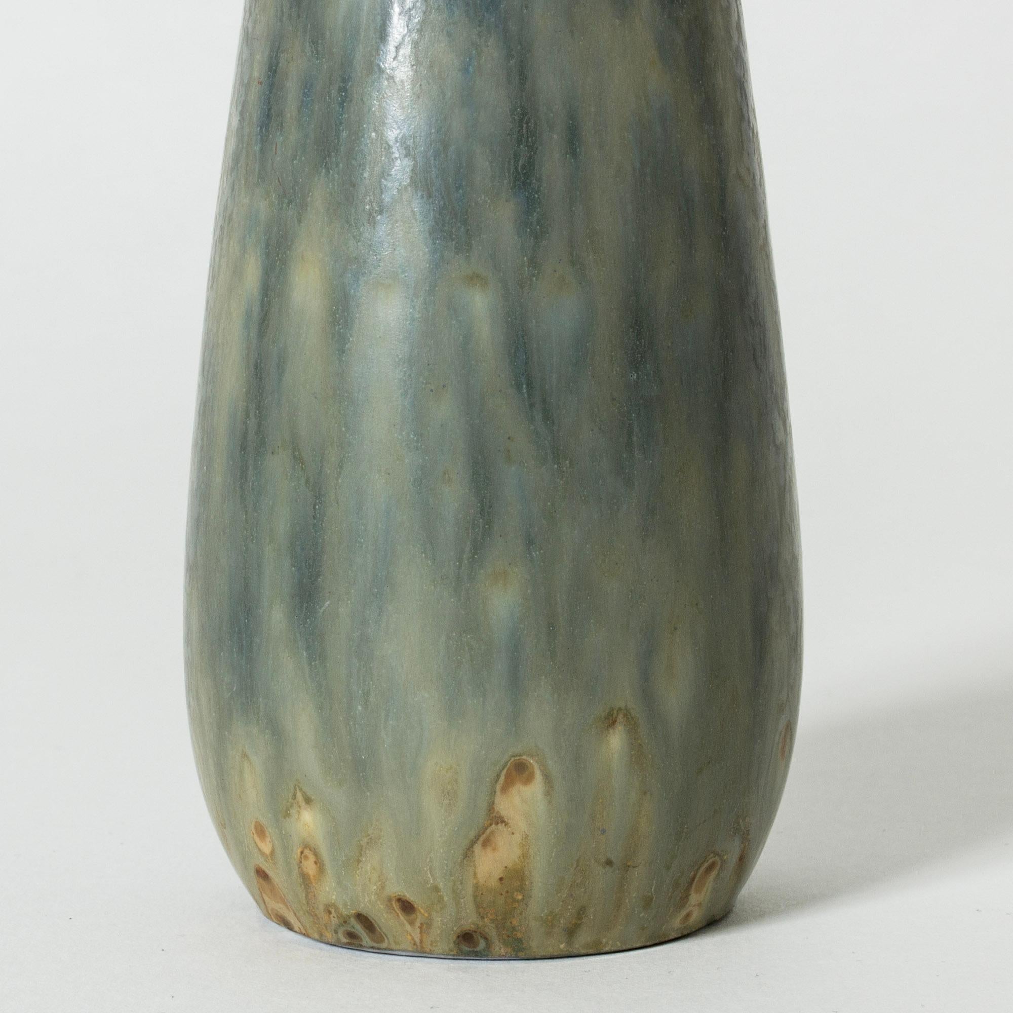 Scandinavian Modern Stoneware Vase, Carl-Harry Stålhane, Rörstrand, Sweden, 1950 In Good Condition In Stockholm, SE