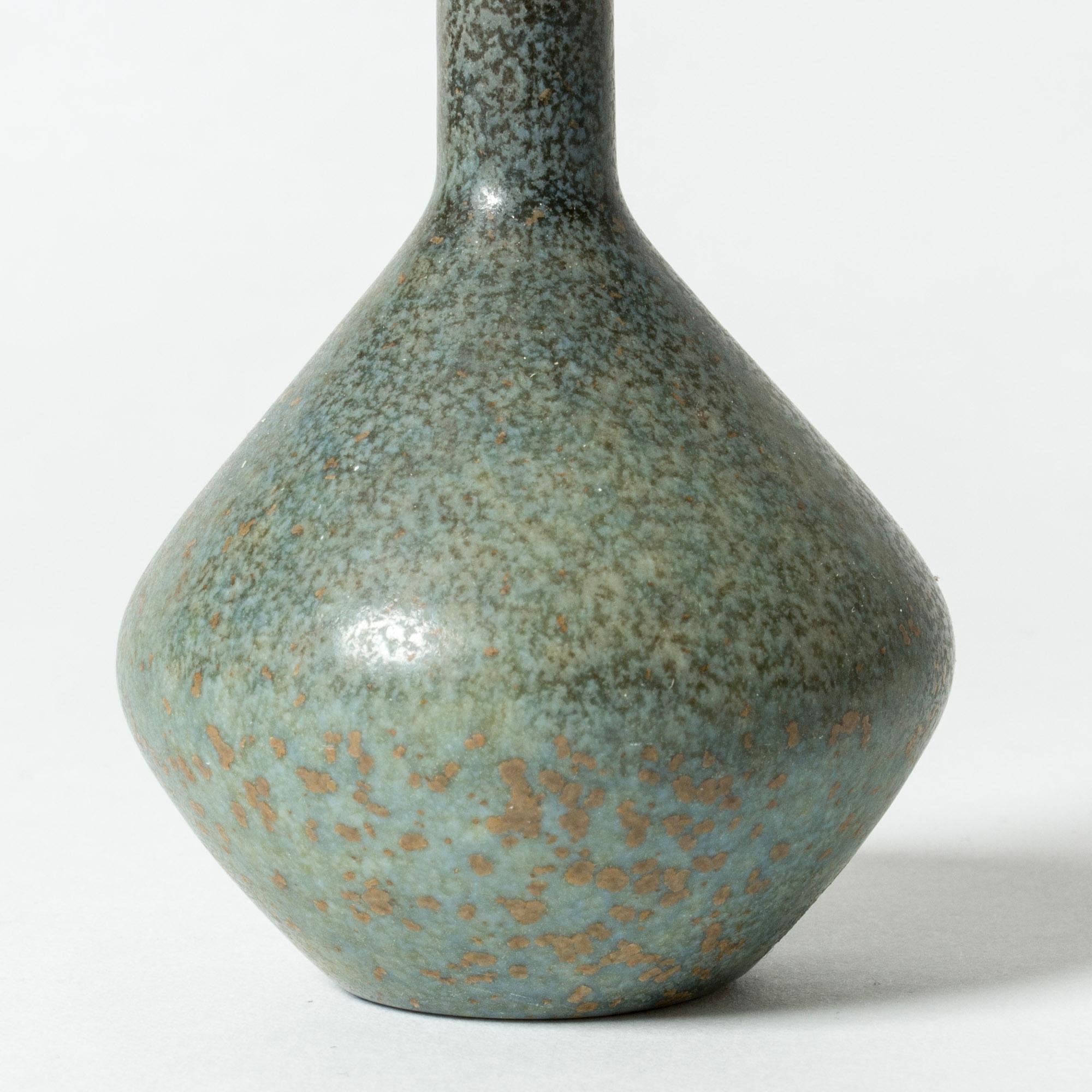 Vaso in gres scandinavo moderno, Carl-Harry Stålhane, Rörstrand, Svezia, 1950 In condizioni buone in vendita a Stockholm, SE