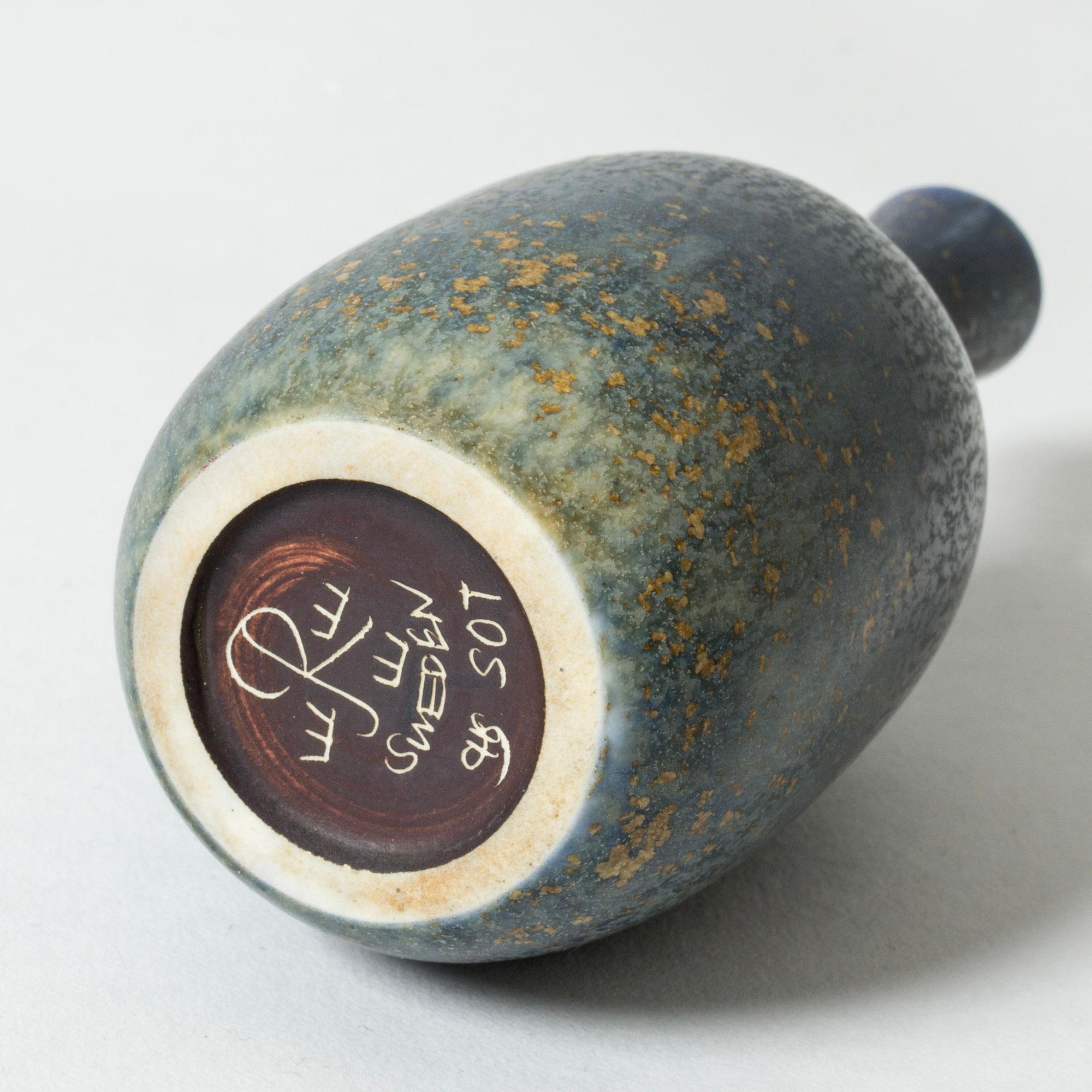 Jarrón de gres moderno escandinavo, Carl-Harry Stålhane, Rörstrand, Suecia, 1950 mediados del siglo XX en venta
