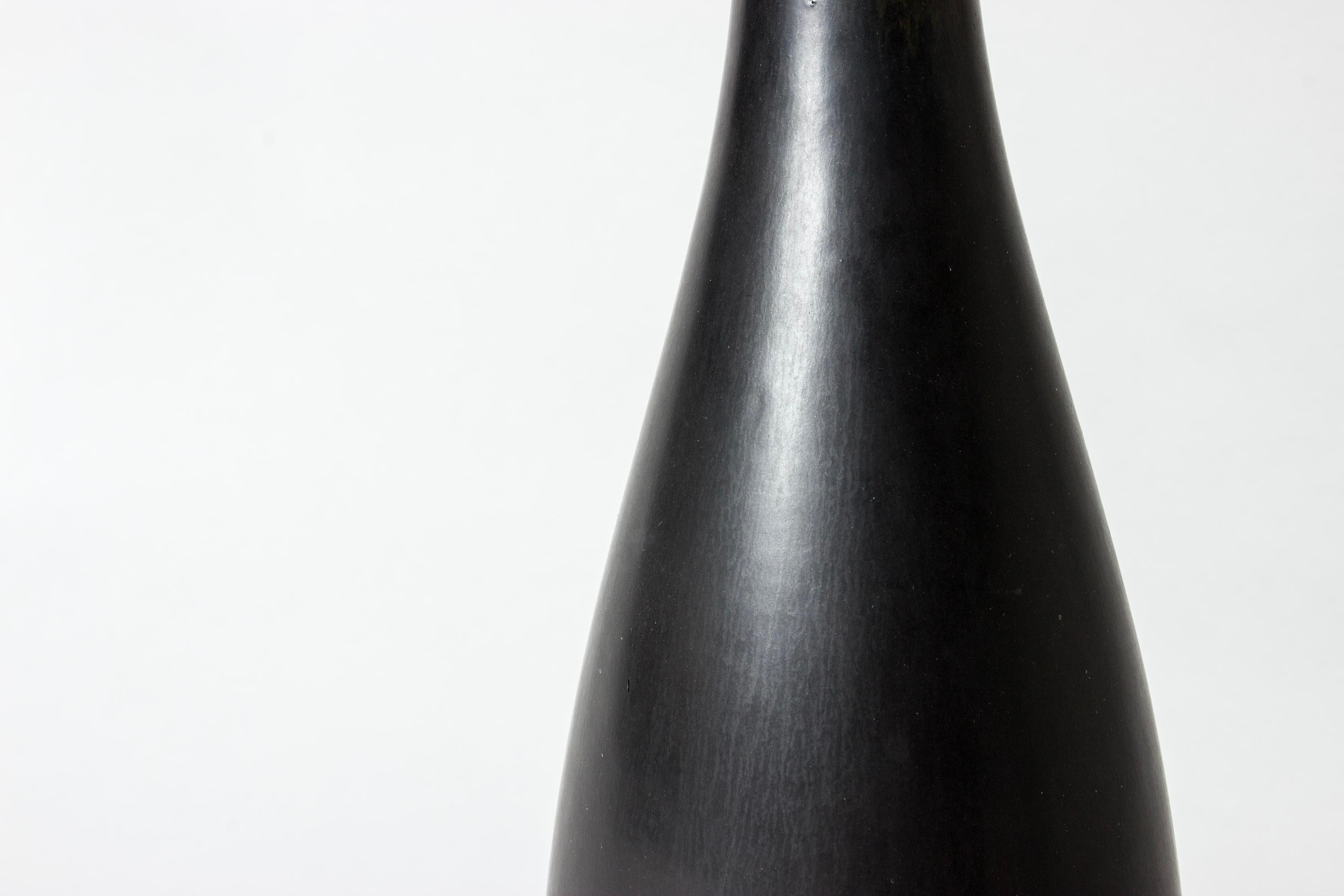 Metà XX secolo Vaso in gres scandinavo moderno, Carl-Harry Stålhane, Rörstrand, Svezia, 1950 in vendita