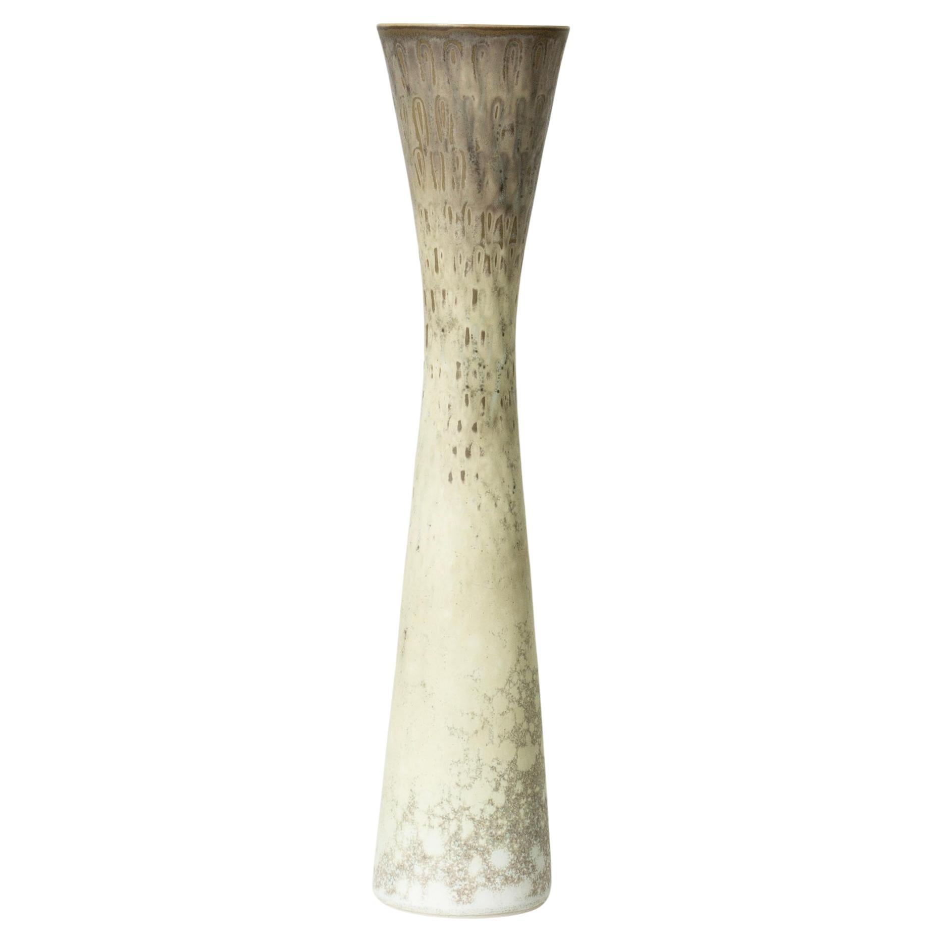 Scandinavian Modern Stoneware Vase, Carl-Harry Stålhane, Rörstrand, Sweden, 1950