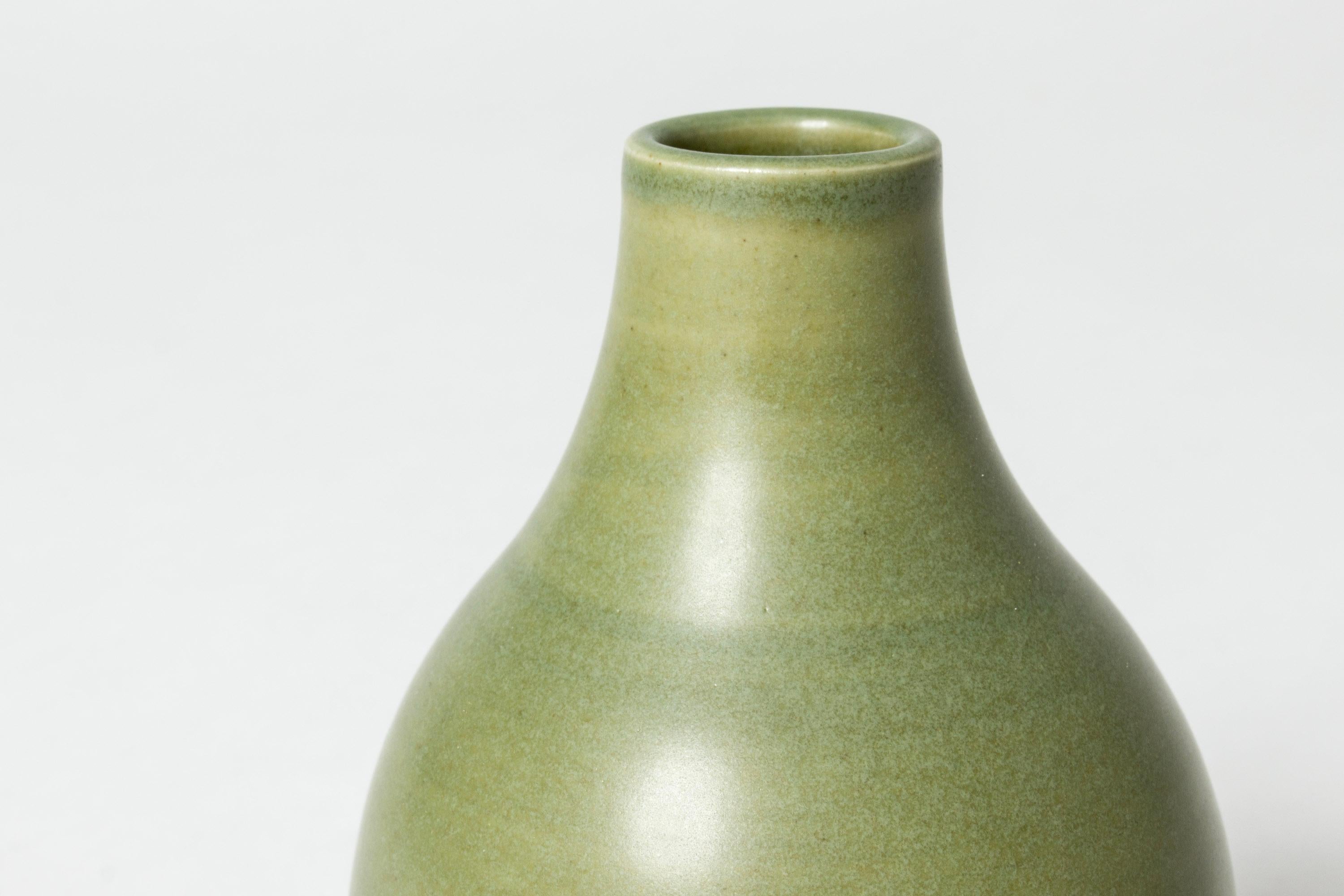 Mid-20th Century Scandinavian Modern Stoneware vase from Tobo, Sweden, 1950s For Sale