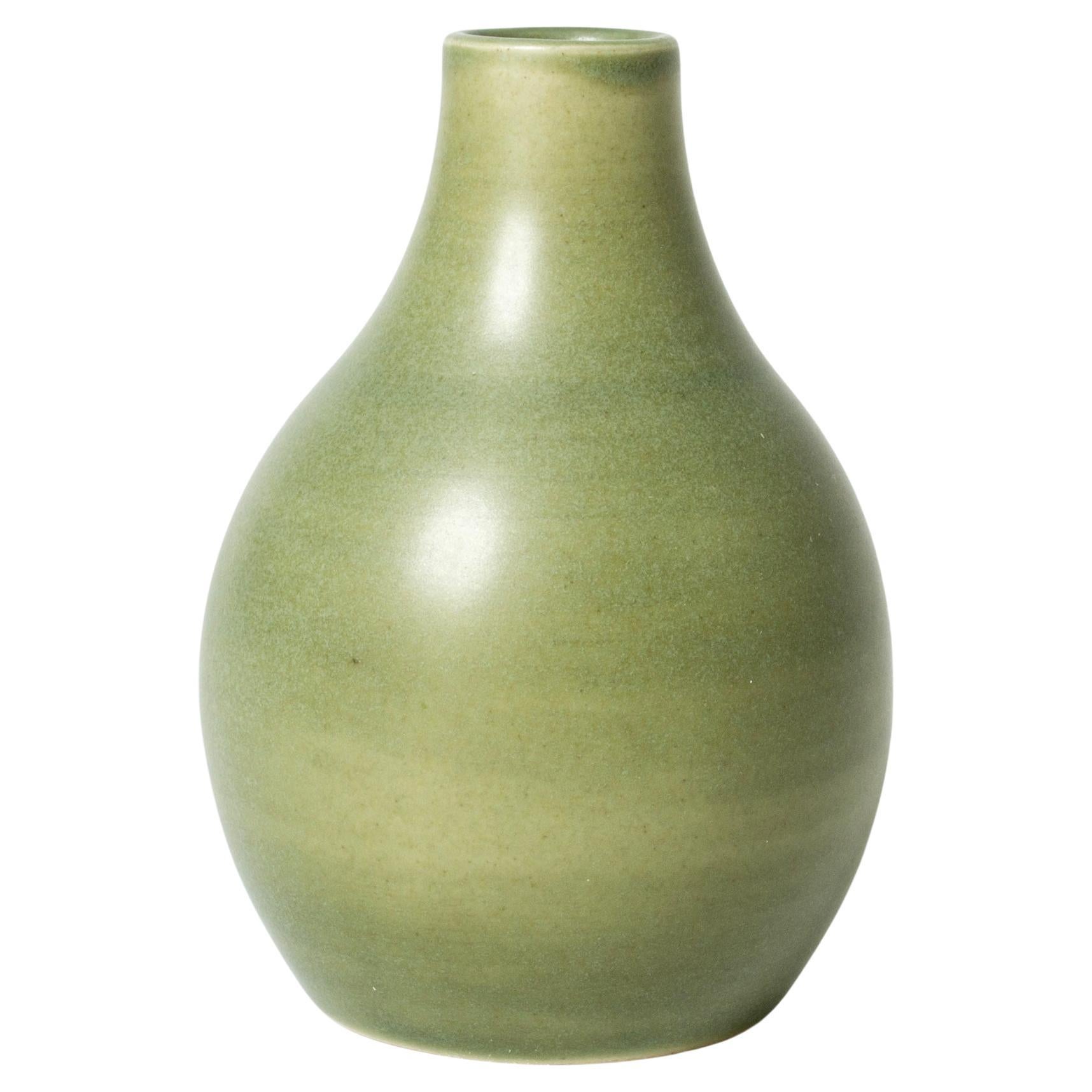 Scandinavian Modern Stoneware vase from Tobo, Sweden, 1950s For Sale