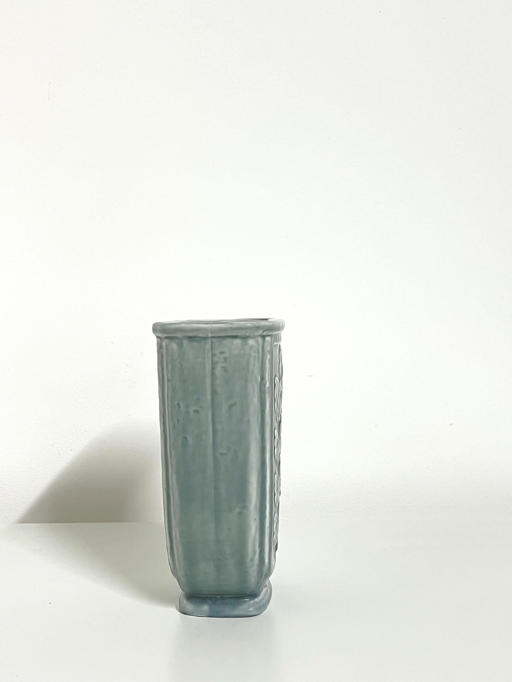Mid-20th Century Scandinavian Modern Stonewear Vase by Gunnar Nylund for Rörstrand 1950's For Sale