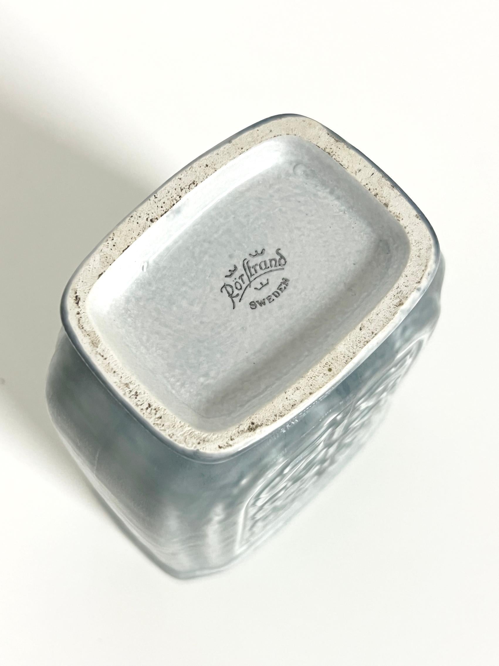 Vaso in pietra The Modern Scandinavian di Gunnar Nylund per Rörstrand, 1950 in vendita 1