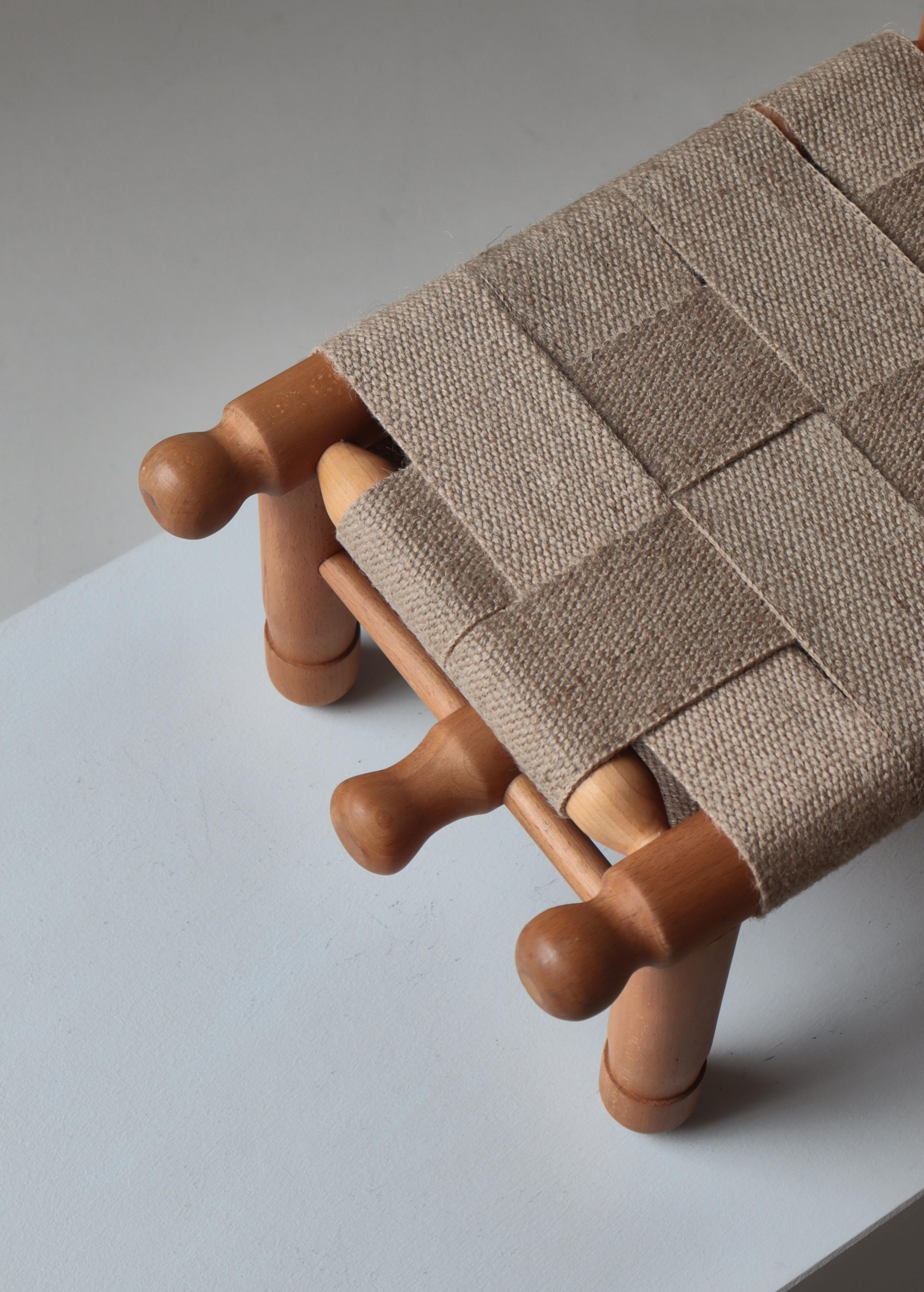 Scandinavian Modern Stool 