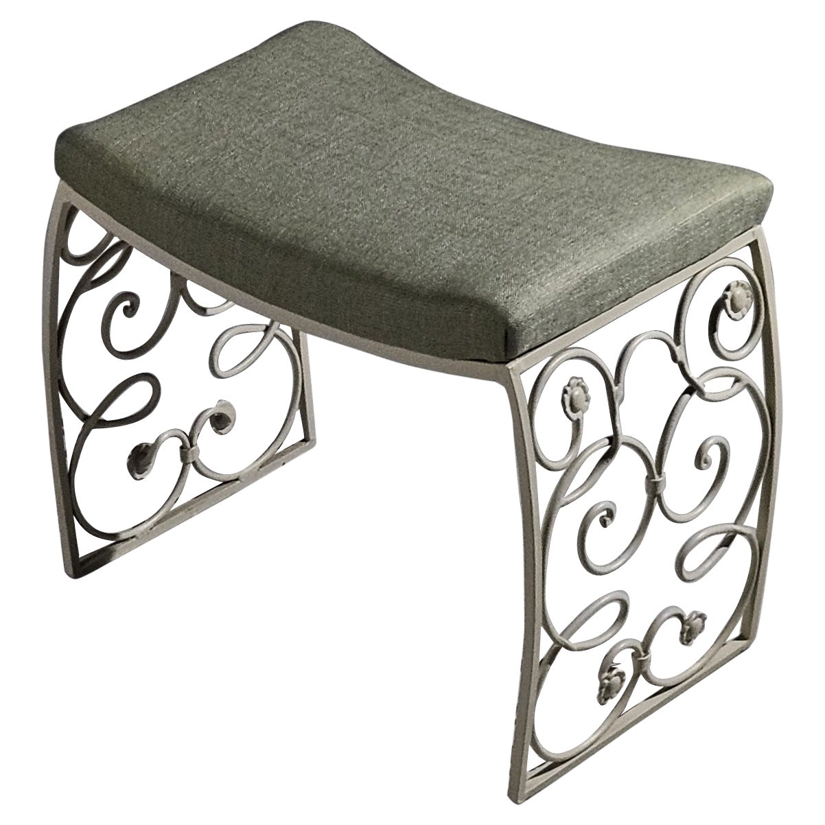 Tabouret scandinave moderne de Tor Wolfenstein pour Ditzinger, Suède, années 1940