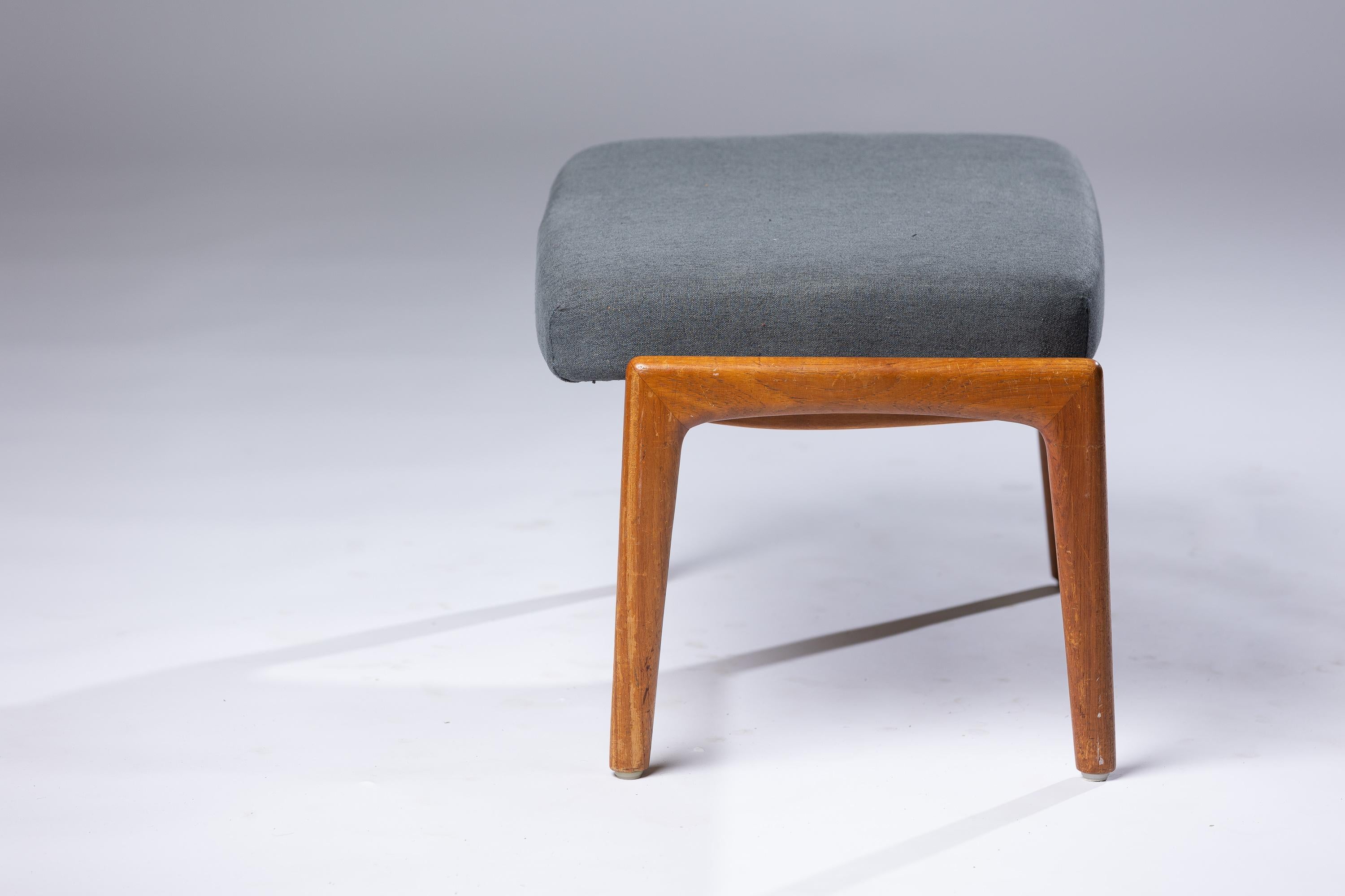 Swedish Scandinavian Modern stool from Folke Ohlsson 