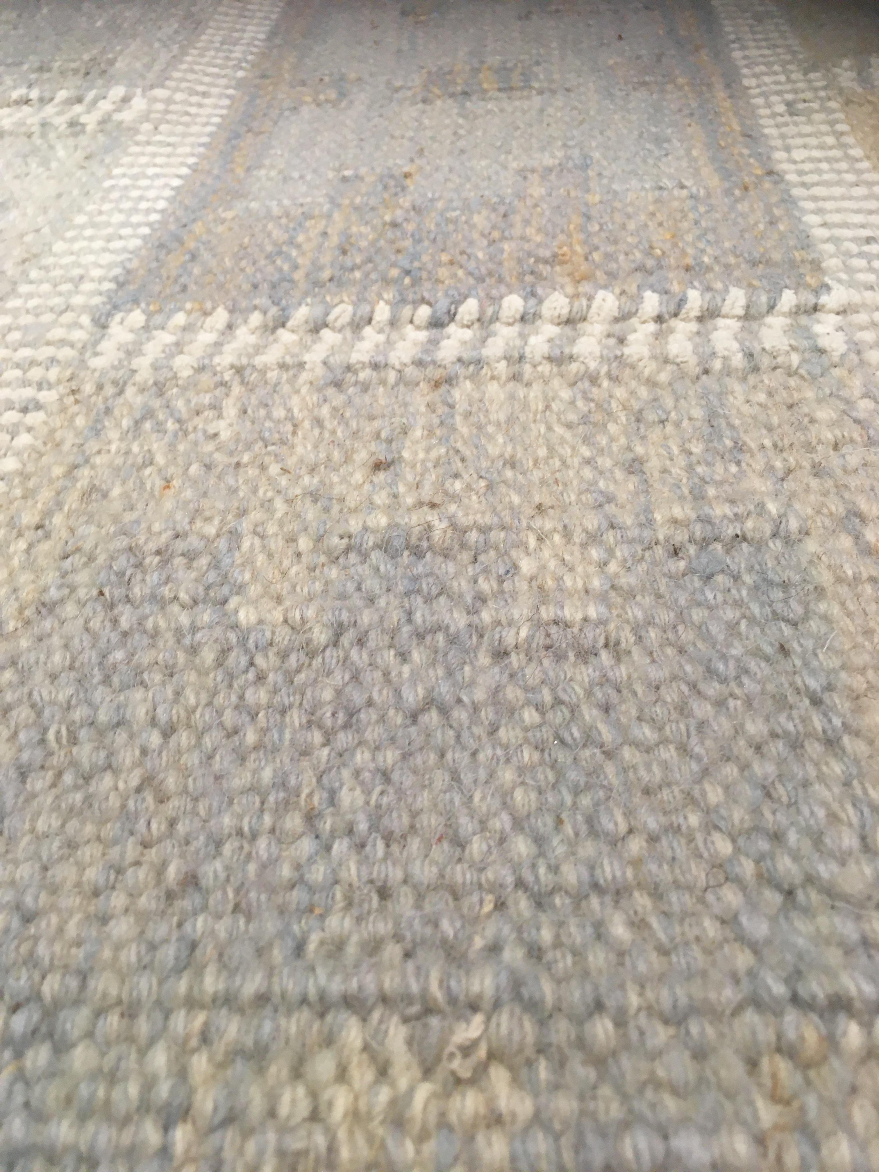 Scandinavian Modern Style Kilim Carpet For Sale 6