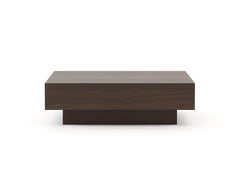 Scandinavian modern style Porto Coffee Table made with walnut, Handmade