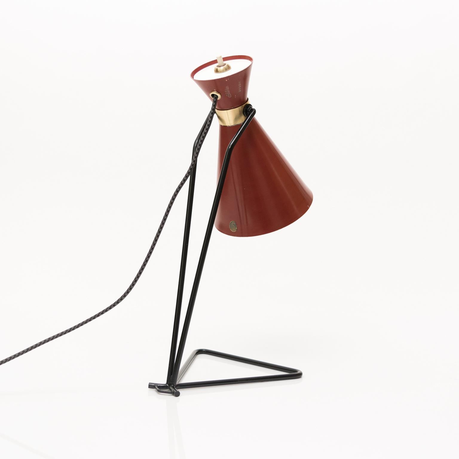 Scandinavian Modern Sven Aage Hölm Sorensen Desk Lamp for ASEA In Good Condition For Sale In New York, NY