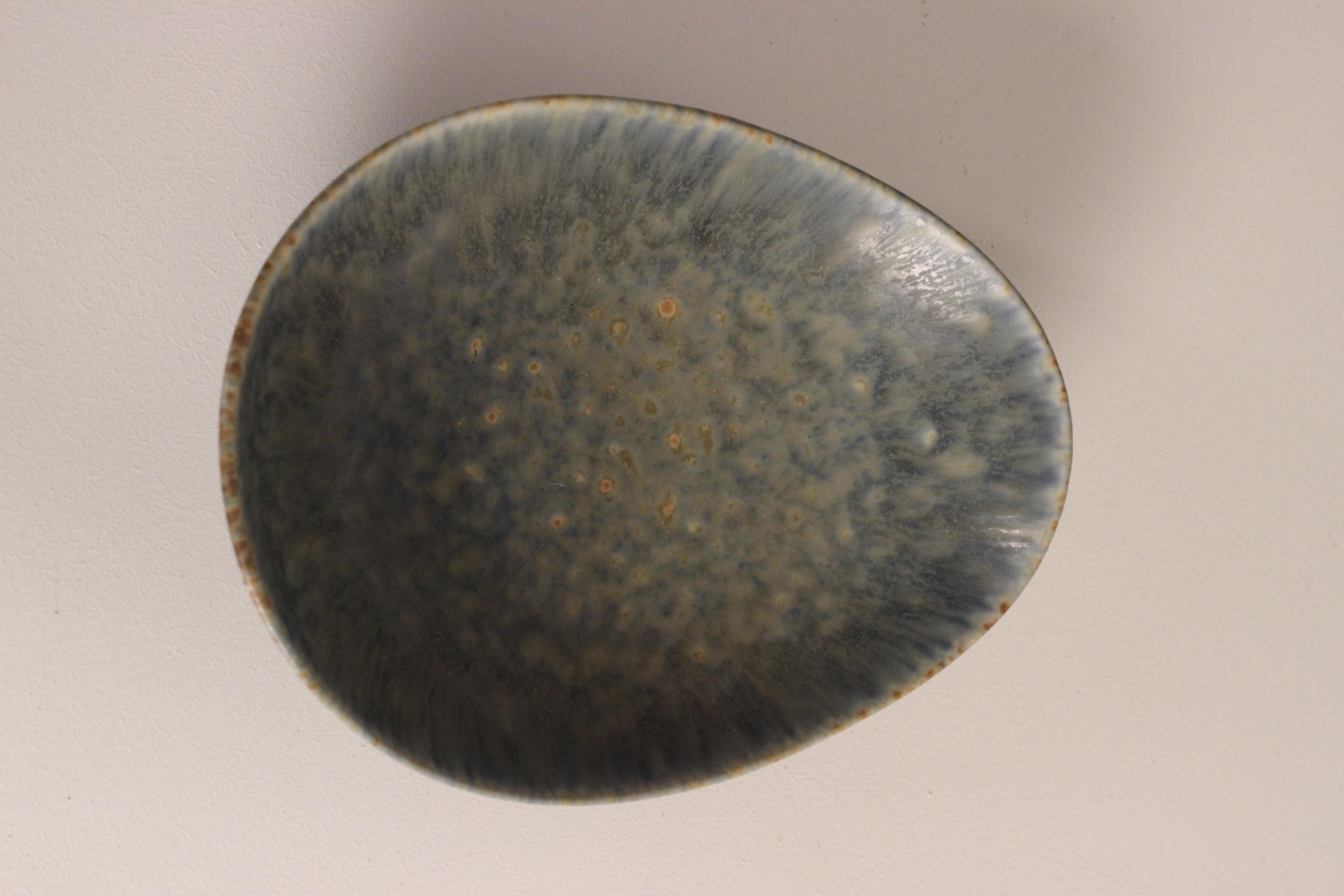 Scandinavian Modern Swedish Bowl by Carl Harry Stalhane and Maker Rorstrand For Sale 7