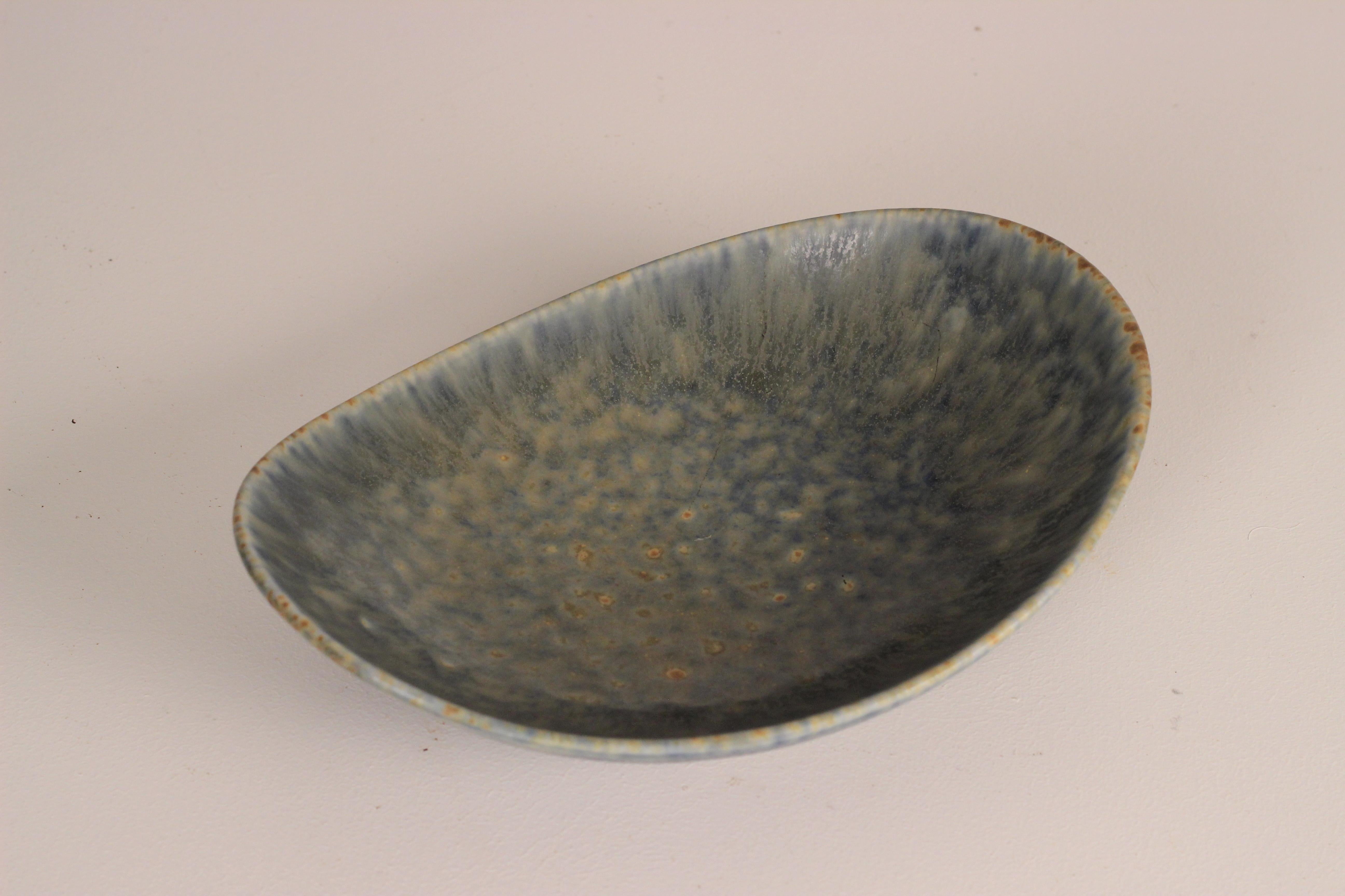 Scandinavian Modern Swedish Bowl by Carl Harry Stalhane and Maker Rorstrand For Sale 10