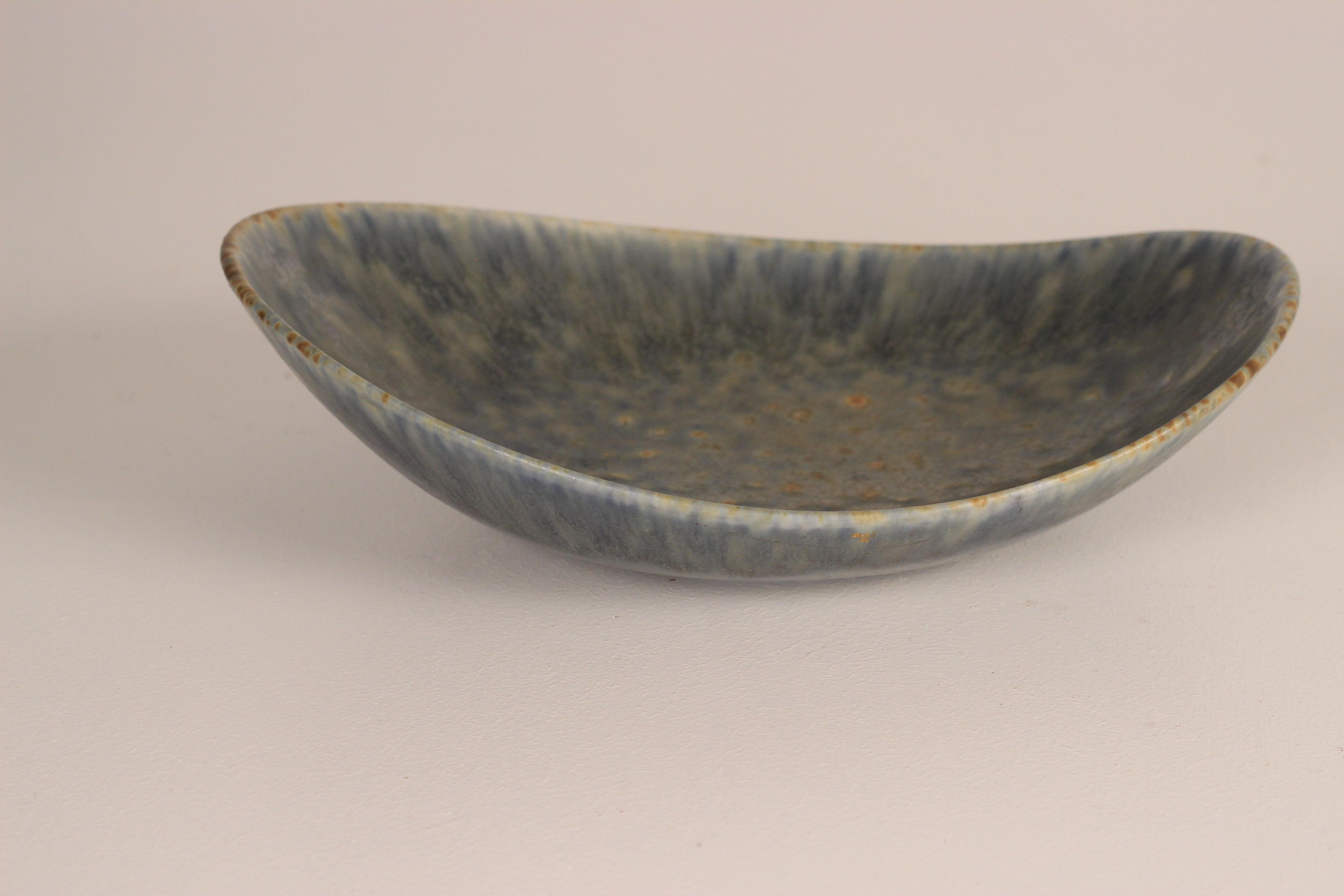 Scandinavian Modern Swedish Bowl by Carl Harry Stalhane and Maker Rorstrand For Sale 1