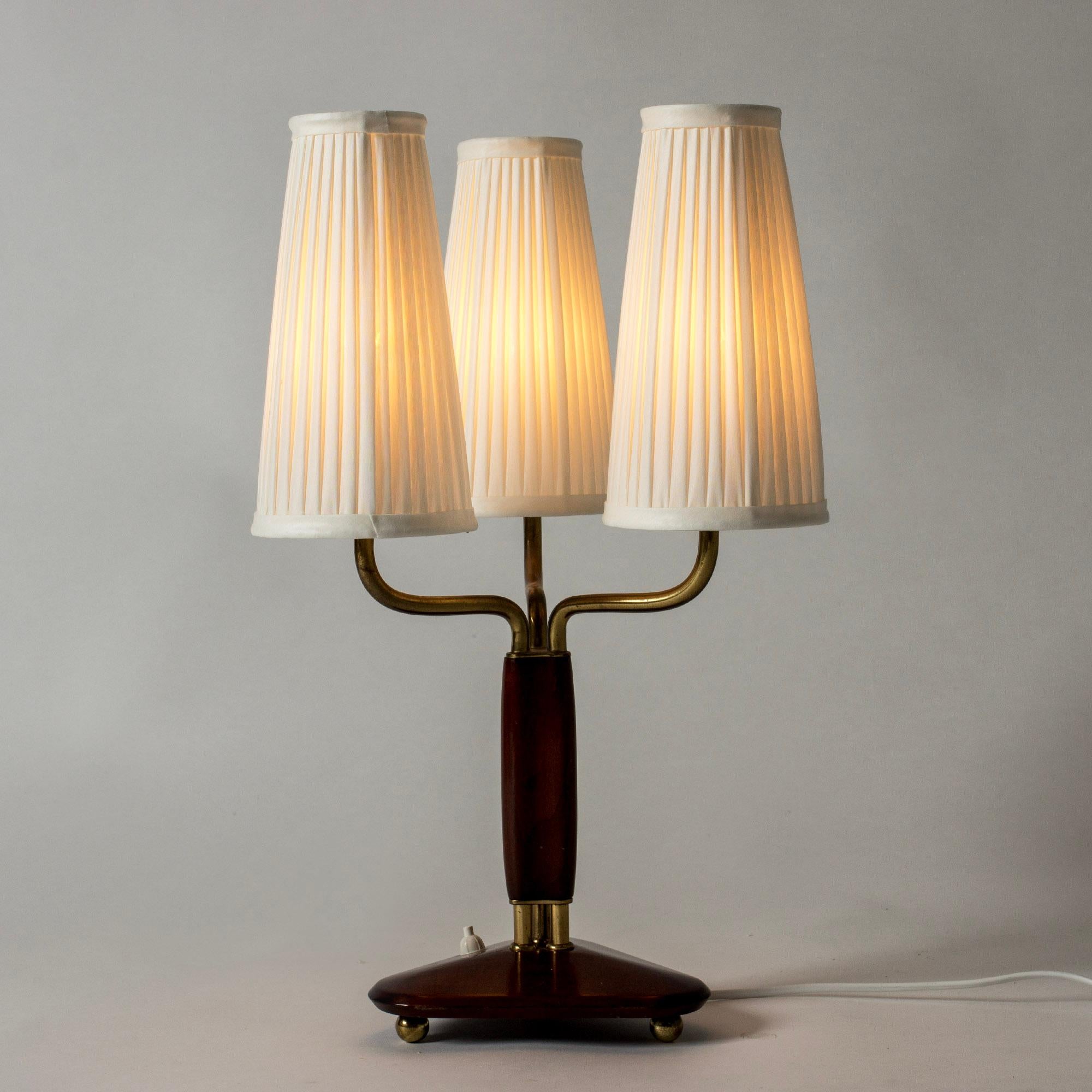 Swedish Scandinavian Modern Table Lamp by Carl-Axel Acking, Sweden, 1940s For Sale