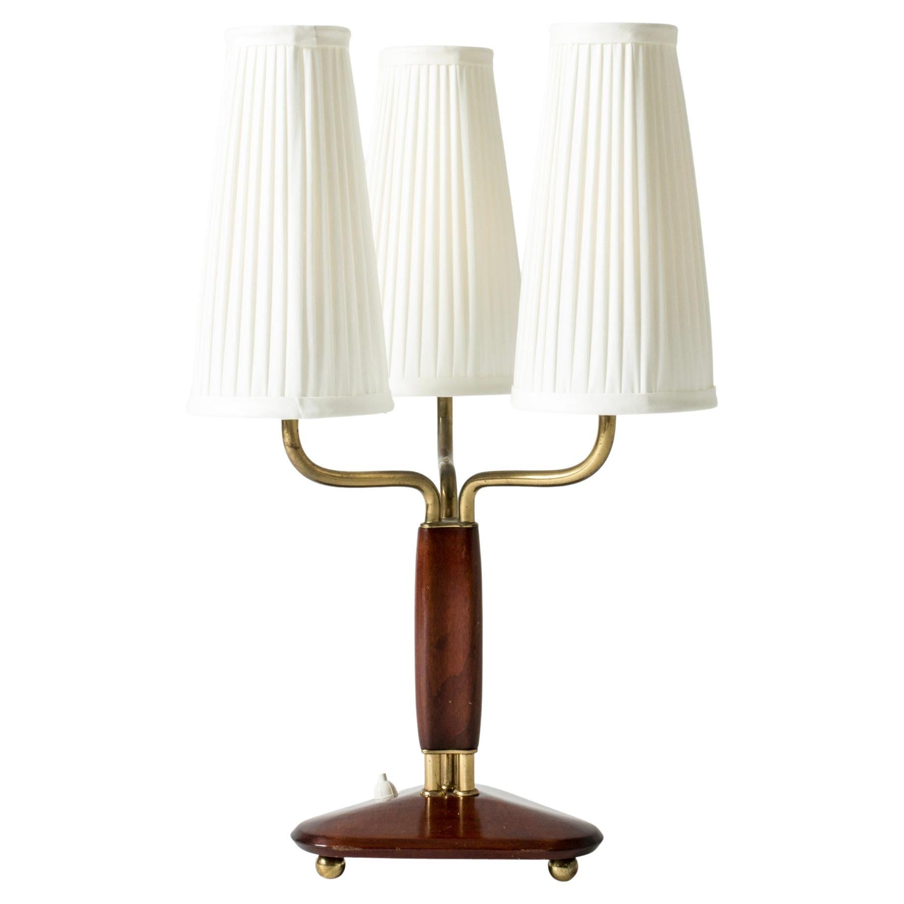 Scandinavian Modern Table Lamp by Carl-Axel Acking, Sweden, 1940s