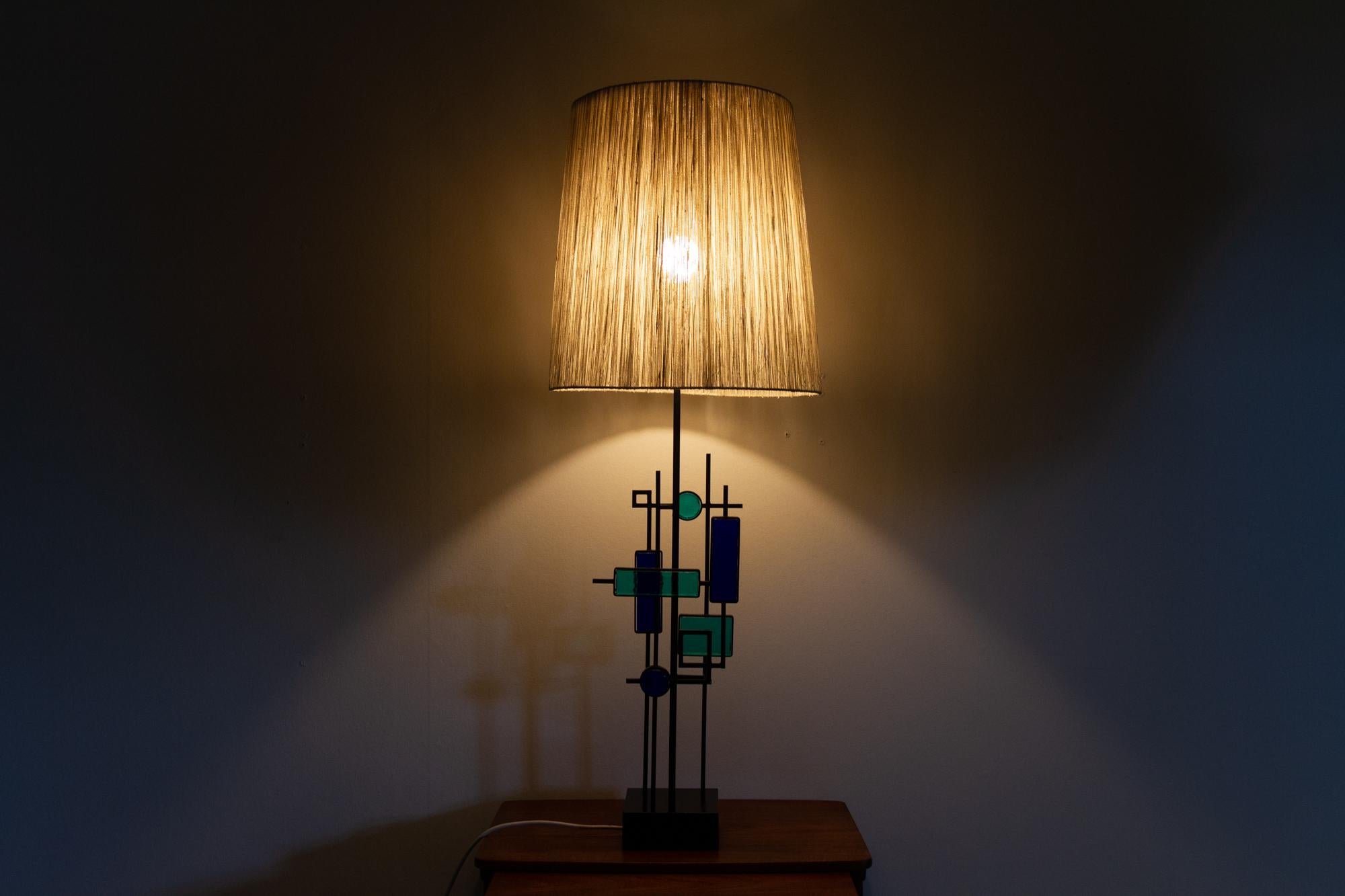 Scandinavian Modern Table Lamp by Svend Aage Holm Sørensen, 1960s For Sale 11