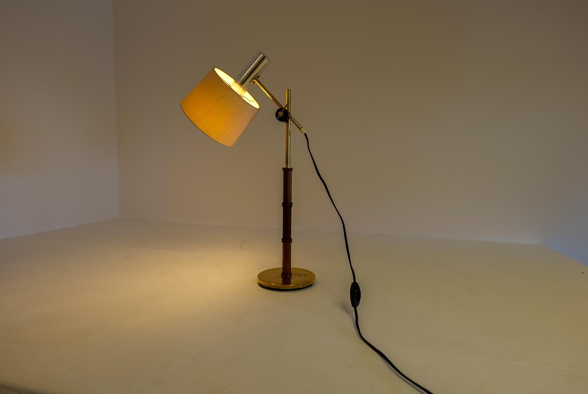 Scandinavian Modern Table Lamp Falkenbergs Belysning Sweden, 1960s For Sale 12