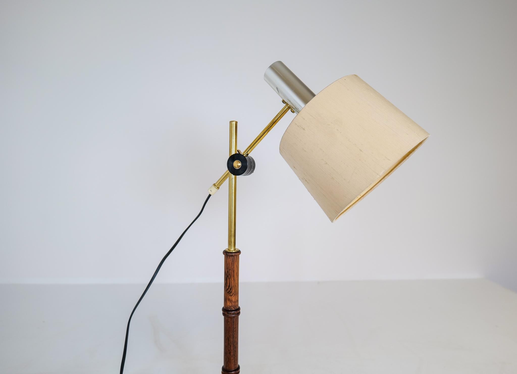 Mid-20th Century Scandinavian Modern Table Lamp Falkenbergs Belysning Sweden, 1960s For Sale