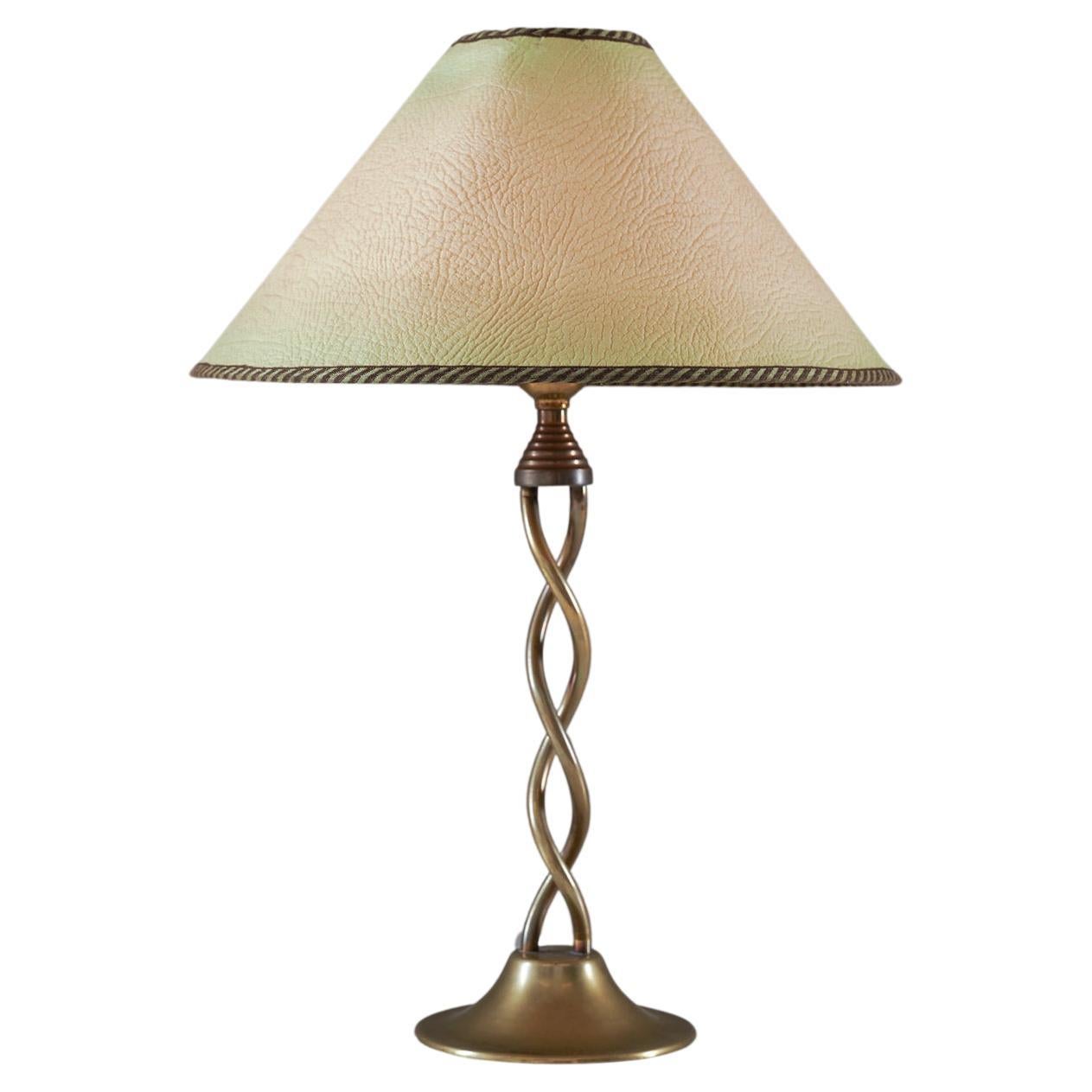 Scandinavian Modern Table Lamp For Sale