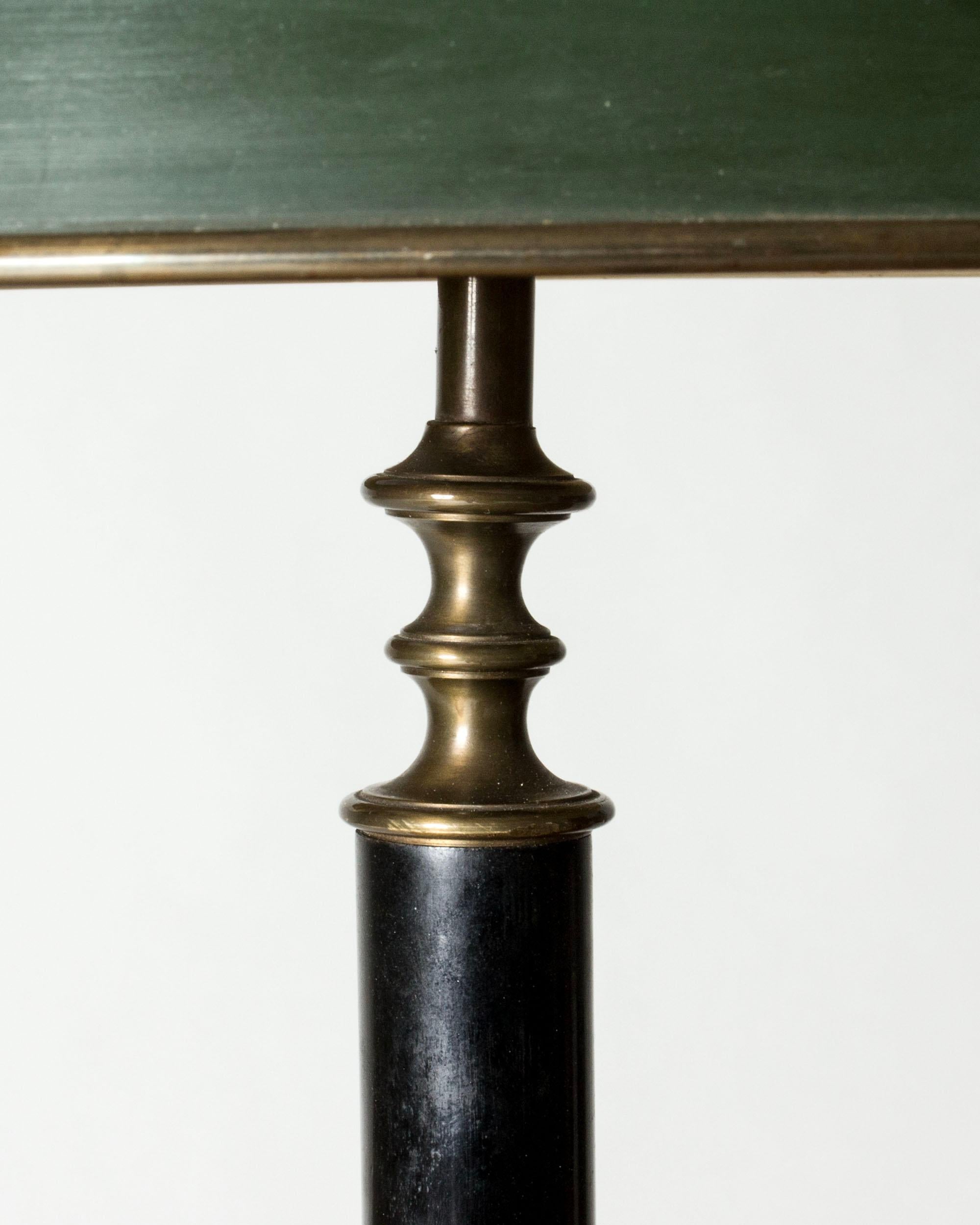 Swedish Scandinavian Modern Table Lamp from Böhlmarks, Sweden, 1930s For Sale