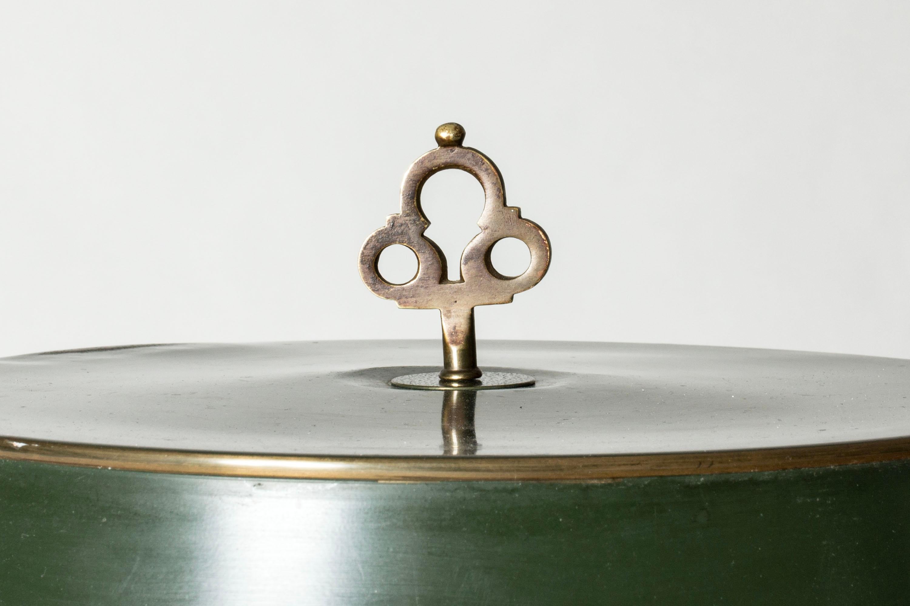 Scandinavian Modern Table Lamp from Böhlmarks, Sweden, 1930s In Good Condition For Sale In Stockholm, SE