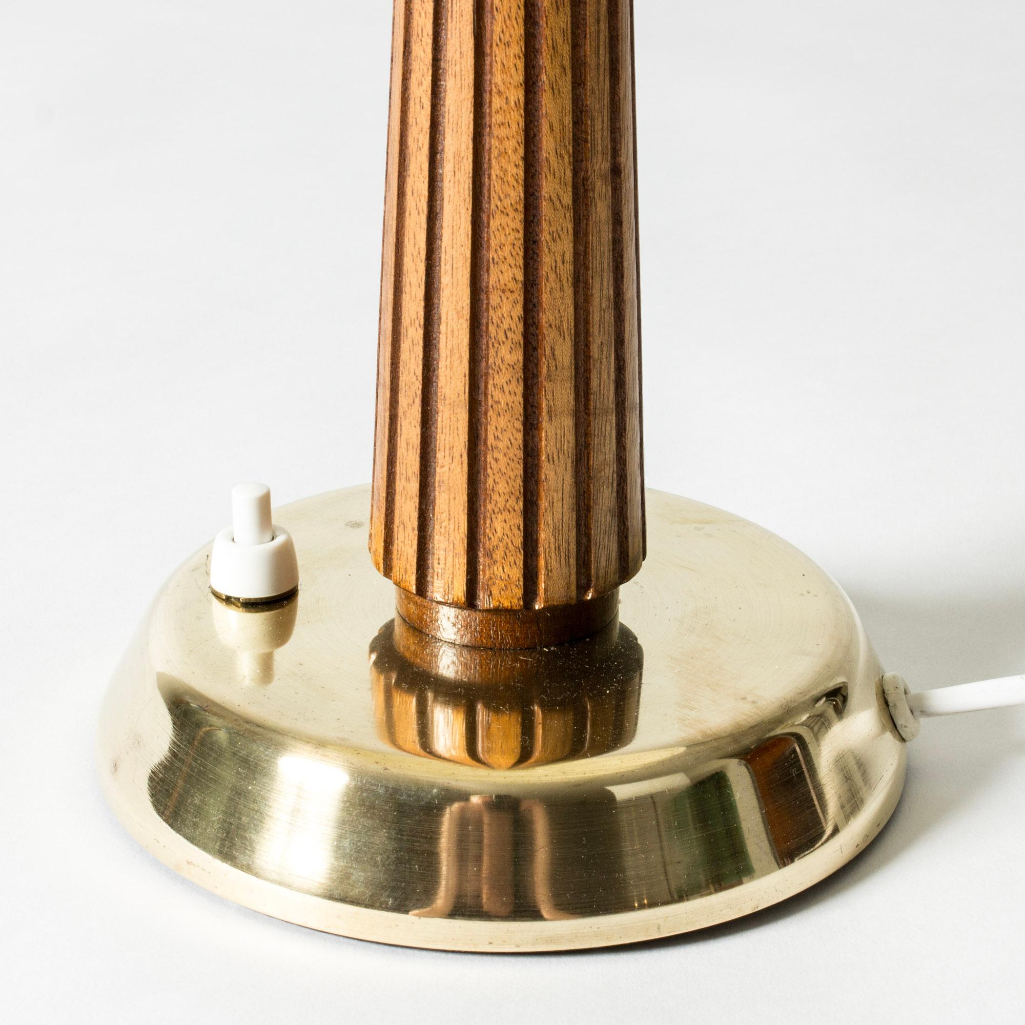 Mid-20th Century Scandinavian Modern Table Lamp, Hans Bergström, ASEA, Sweden, 1950s For Sale