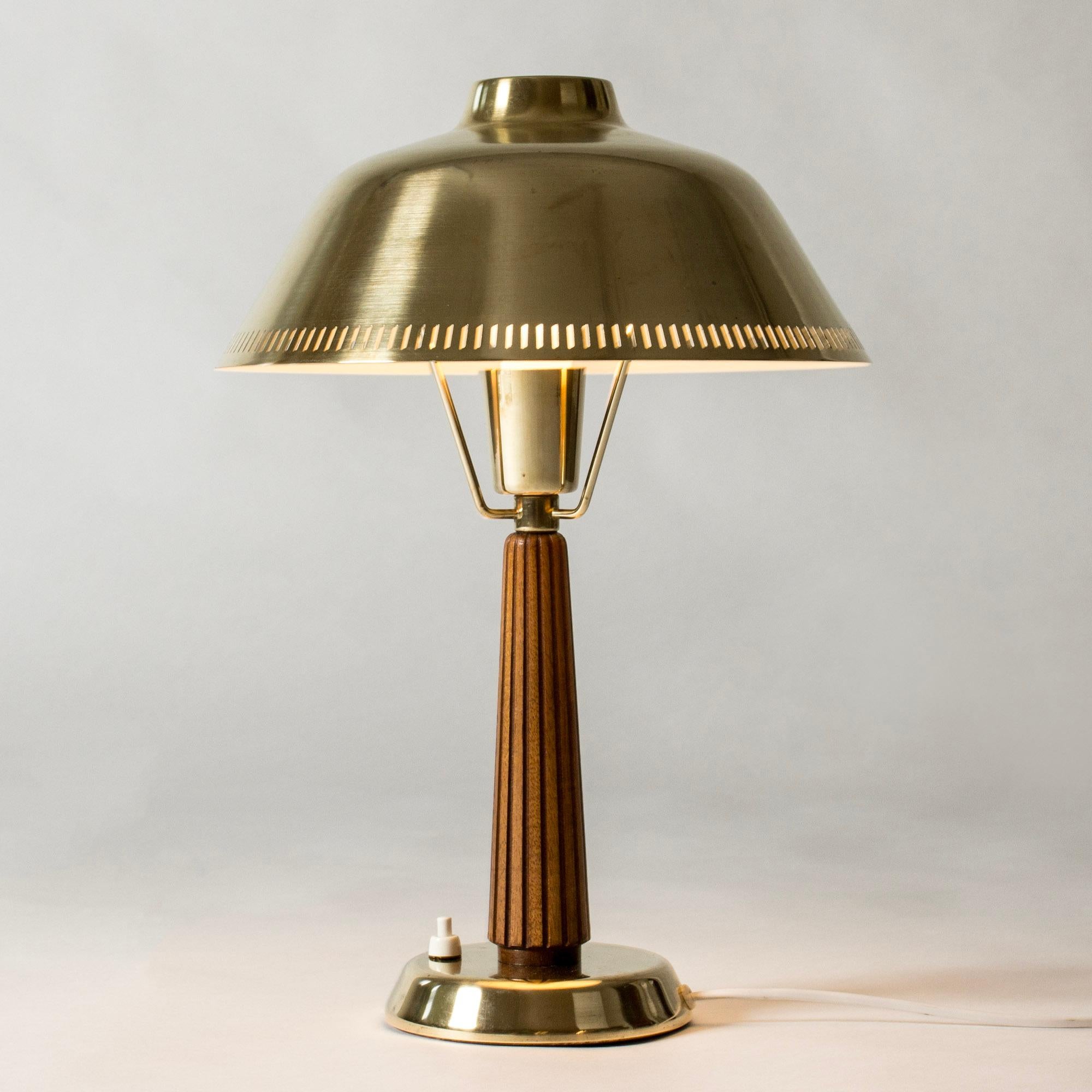 Scandinavian Modern Table Lamp, Hans Bergström, ASEA, Sweden, 1950s For Sale 1