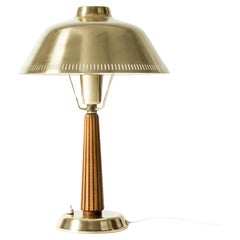 Scandinavian Modern Table Lamp, Hans Bergström, ASEA, Sweden, 1950s