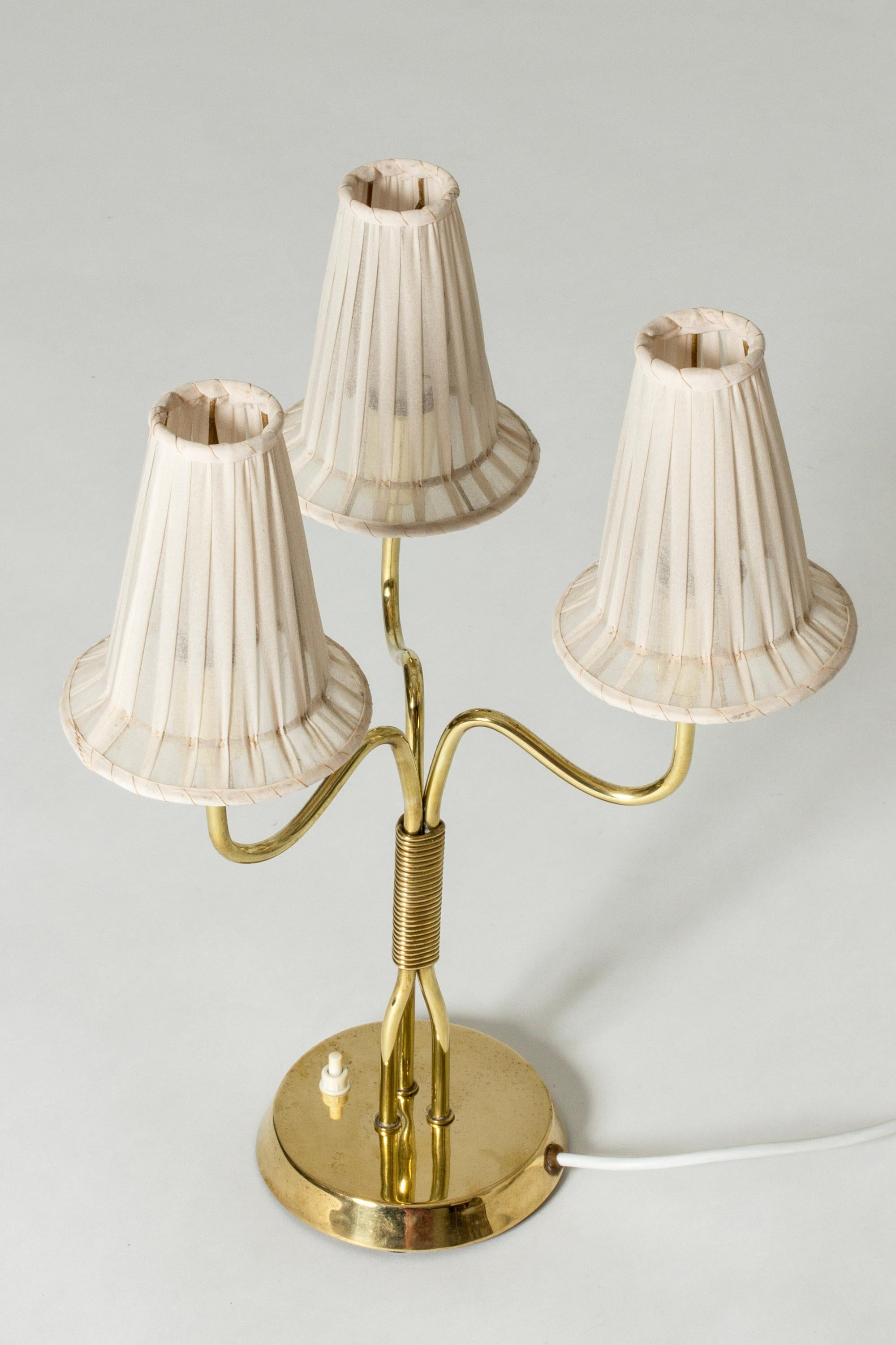 Scandinavian Modern Table Lamp, Hans Bergström, Ateljé Lyktan, Sweden, 1940s In Good Condition For Sale In Stockholm, SE