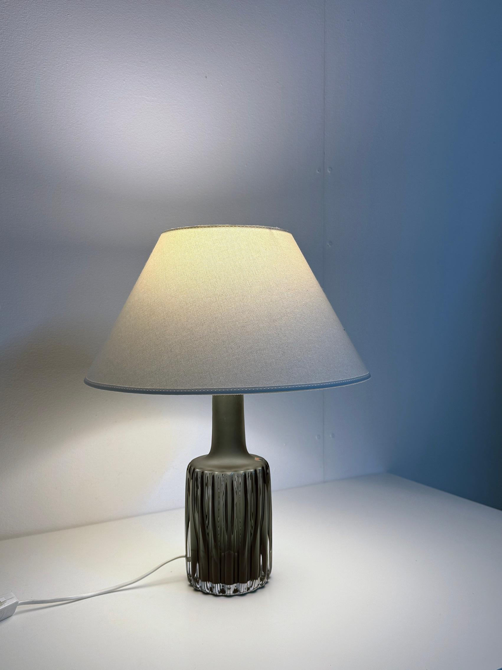 Swedish Scandinavian Modern Table Lamp, Hans-Ove Sandeberg for Kosta, ca1960s For Sale