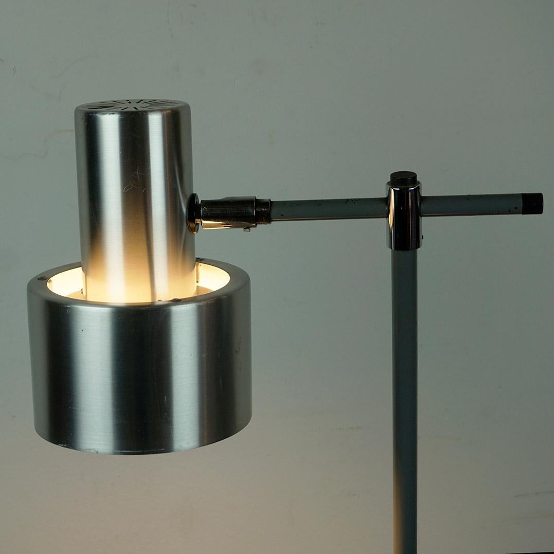 Metal Scandinavian Modern Table Lamp Lento by Jo Hammerborg for Fog and Morup For Sale