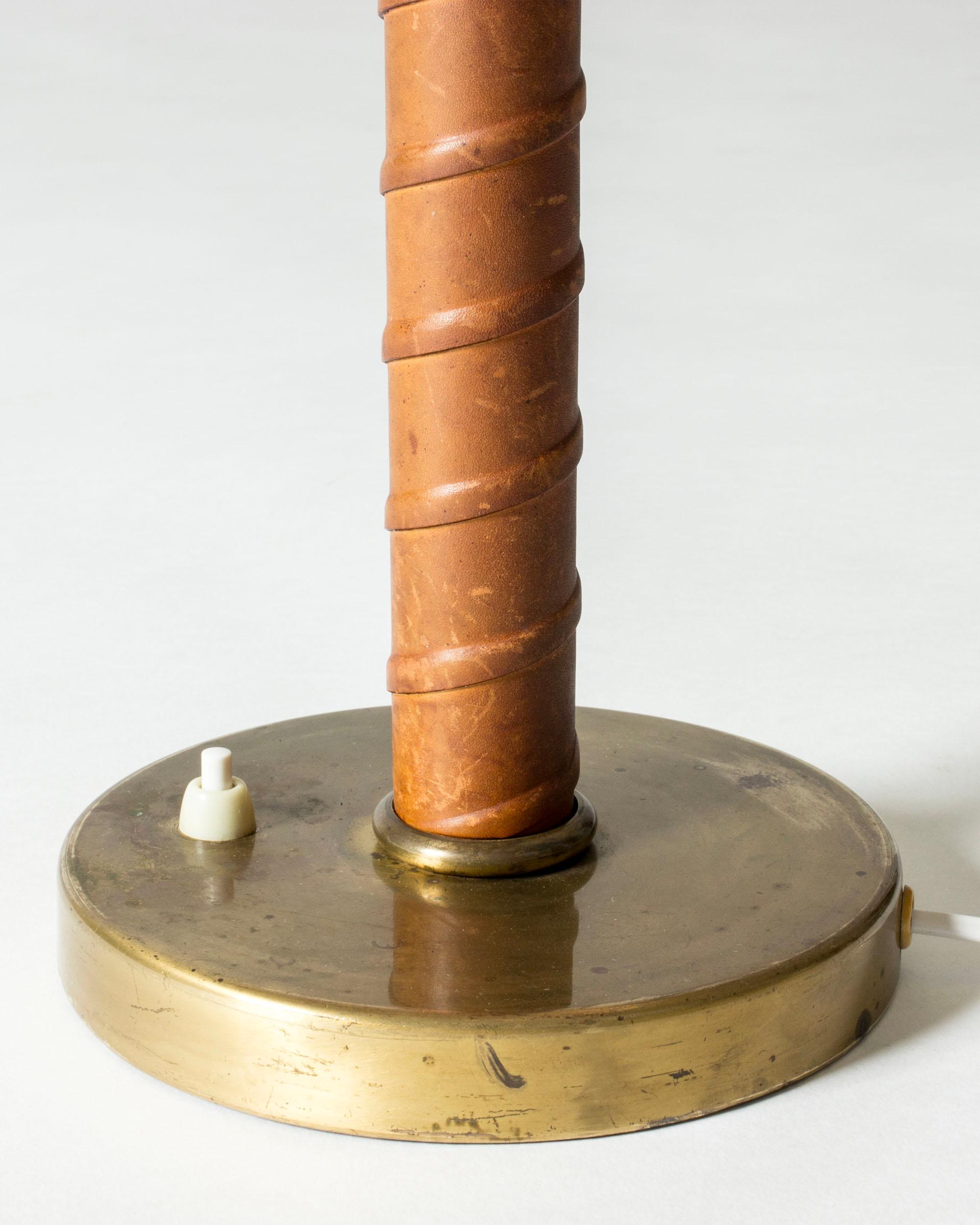 Swedish Scandinavian Modern Table Lamp, NK, Sweden, 1950s For Sale