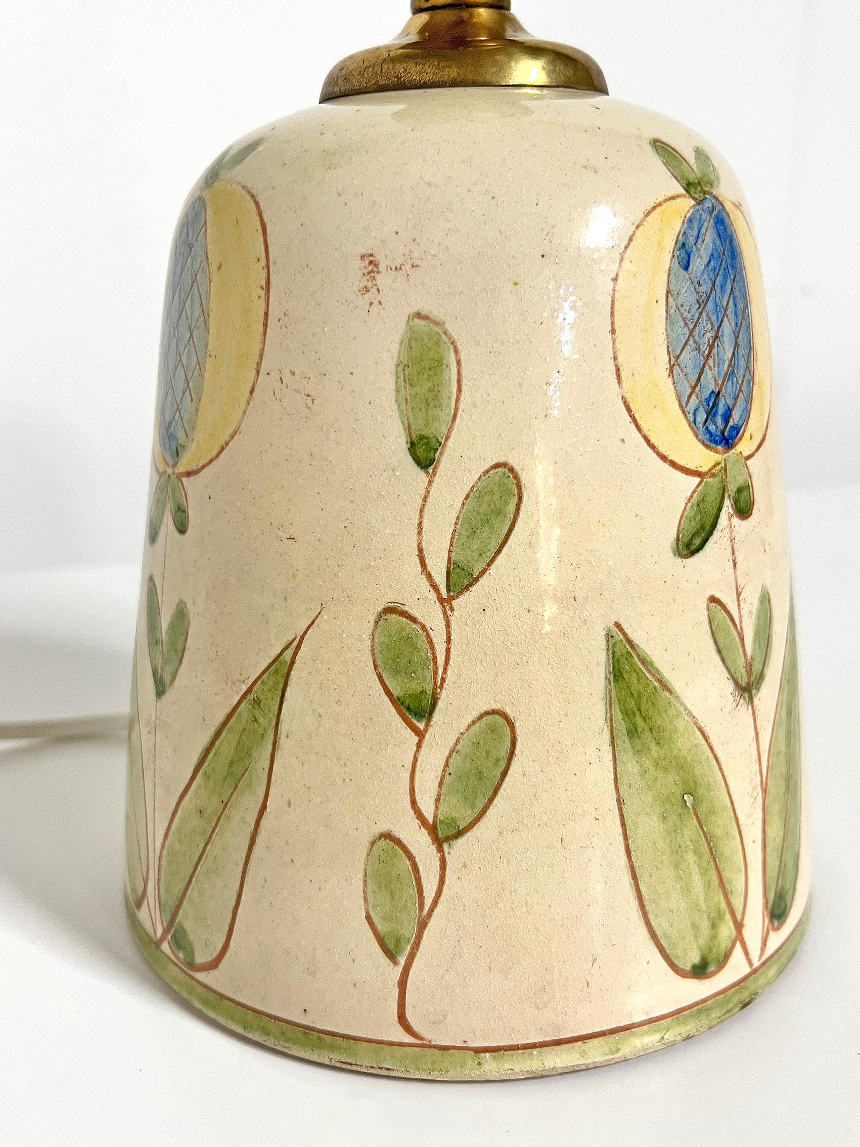 Scandinavian Modern Table Lamp, Olof Larsson, Laholm 1950's For Sale 1