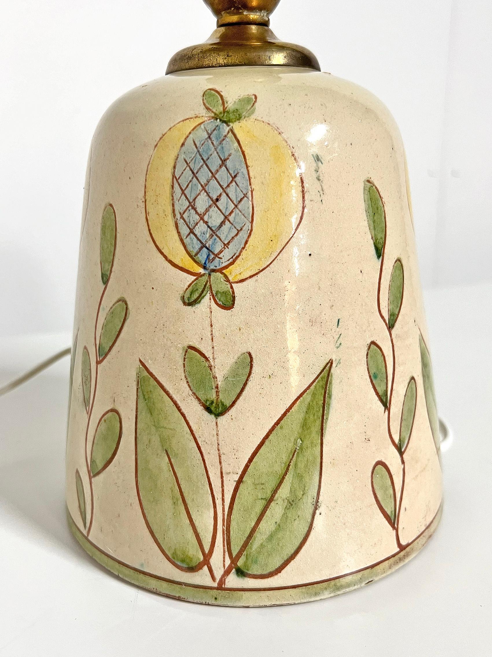Scandinavian Modern Table Lamp, Olof Larsson, Laholm 1950's For Sale 2