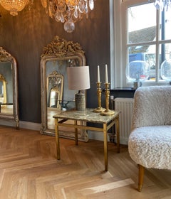 Lampada da tavolo moderna scandinava in ceramica smaltata 'Rubus' di Gunnar Nylund