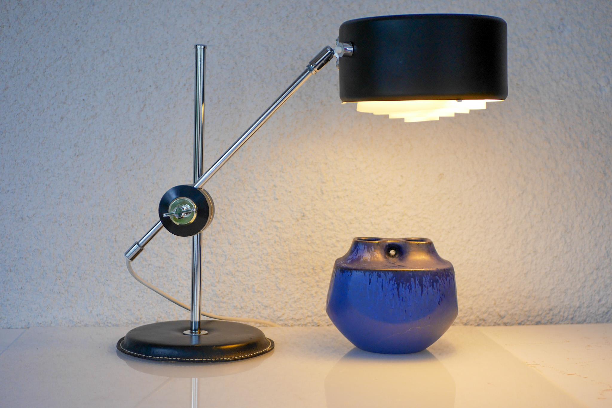 Scandinavian modern table lamp, 