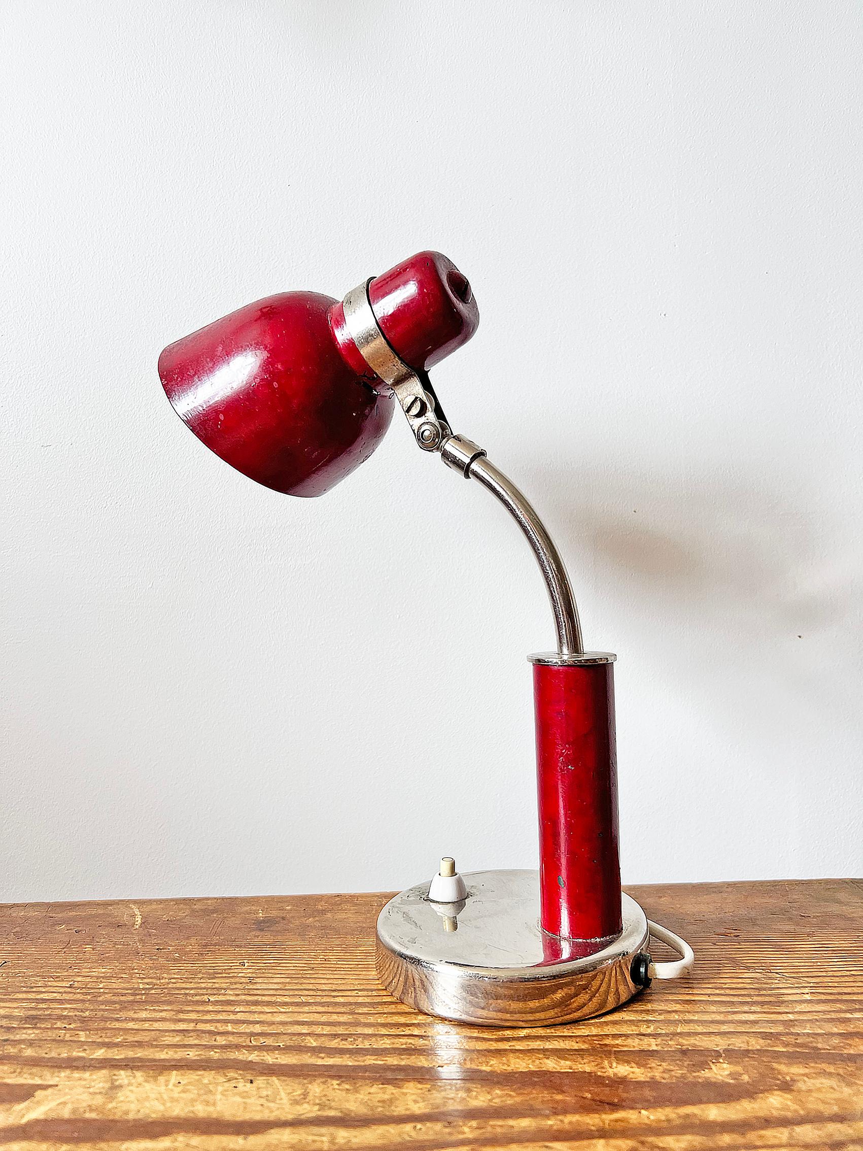 Swedish Scandinavian Modern Table Lamp, Sweden, ca 1930-1940's For Sale