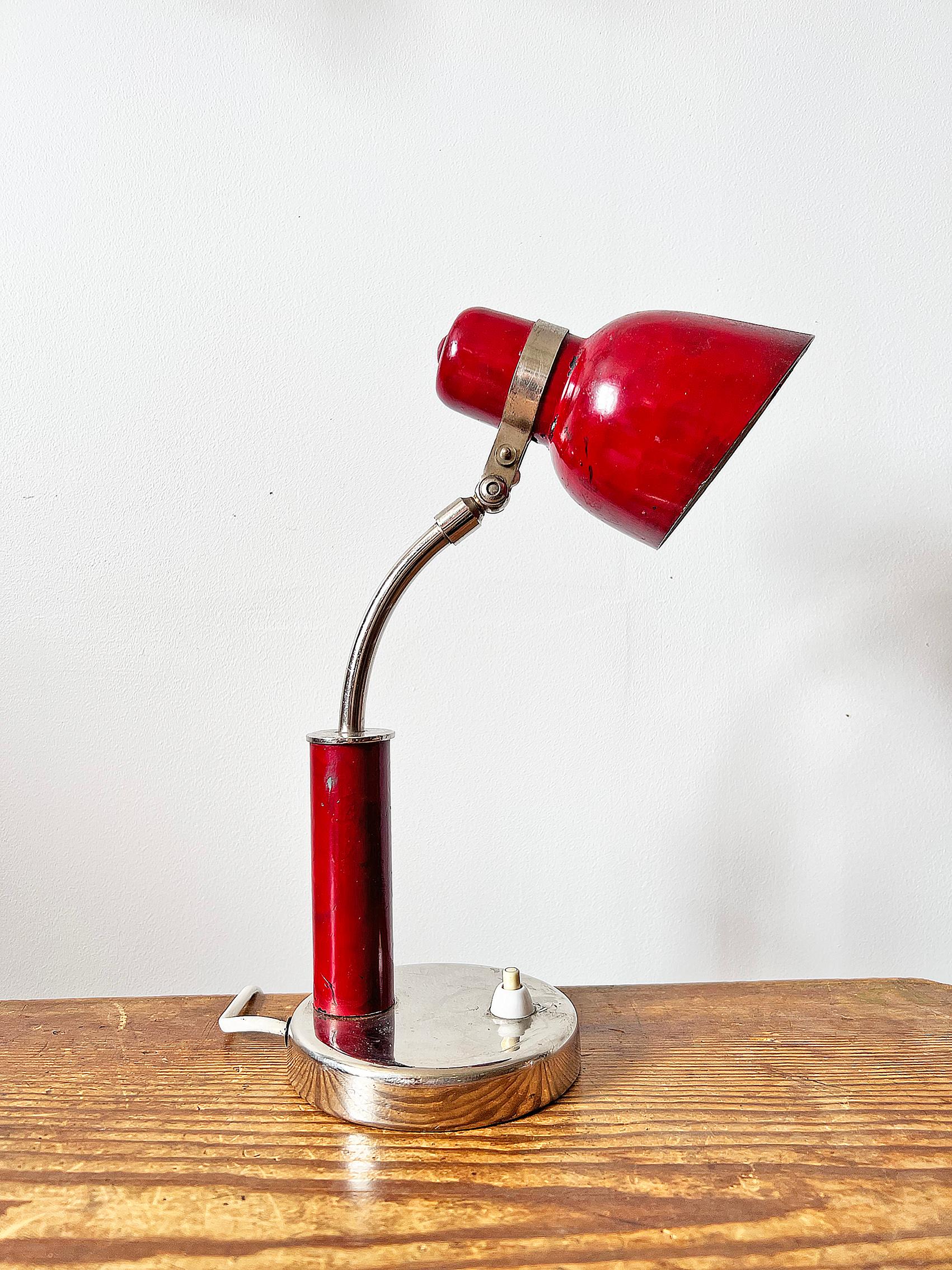 Mid-20th Century Scandinavian Modern Table Lamp, Sweden, ca 1930-1940's For Sale