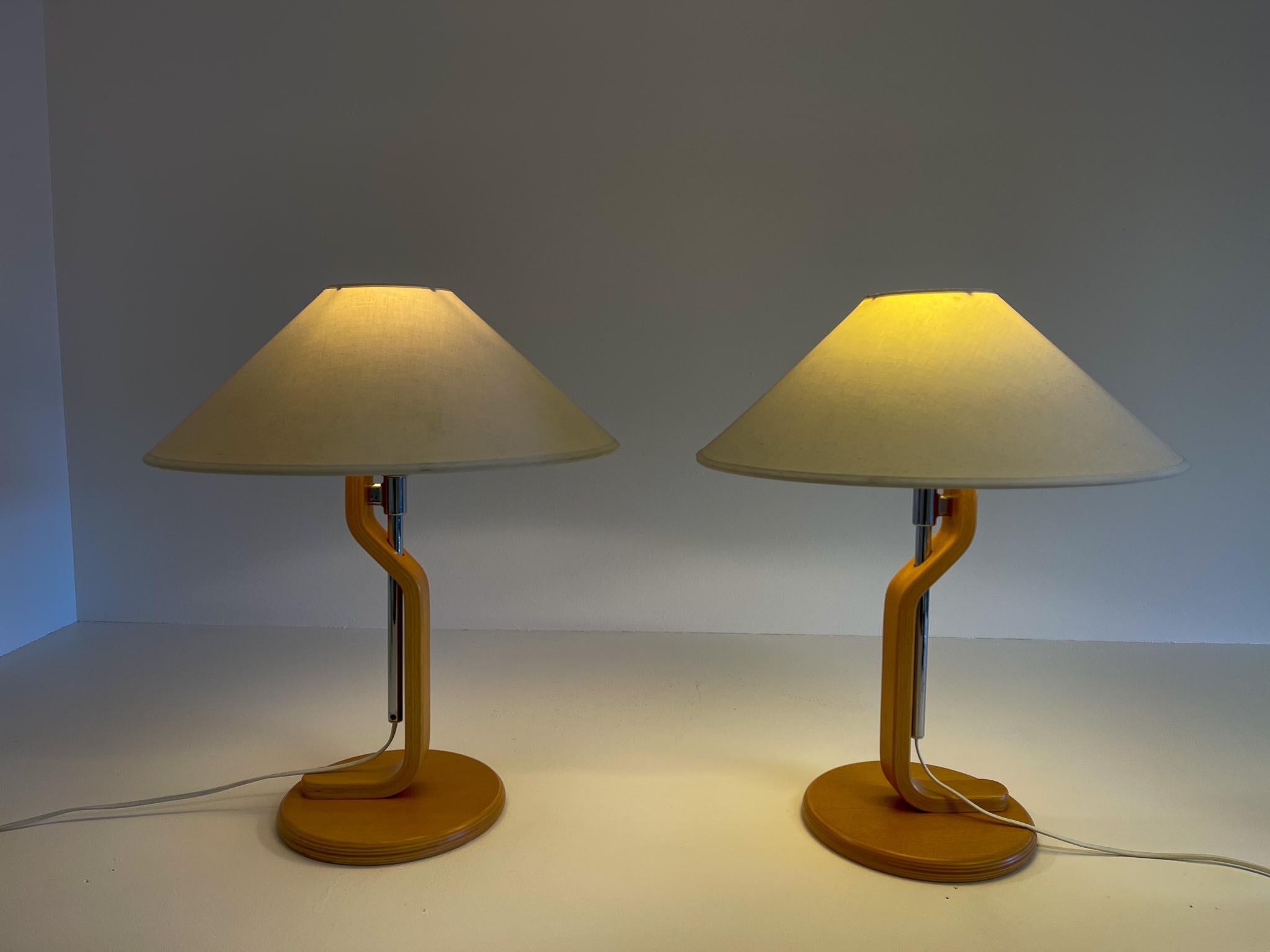 Lampes de table modernes scandinaves « Grevie » de Lars Bessfel pour Atelj Lyktan, 1980 en vente 5