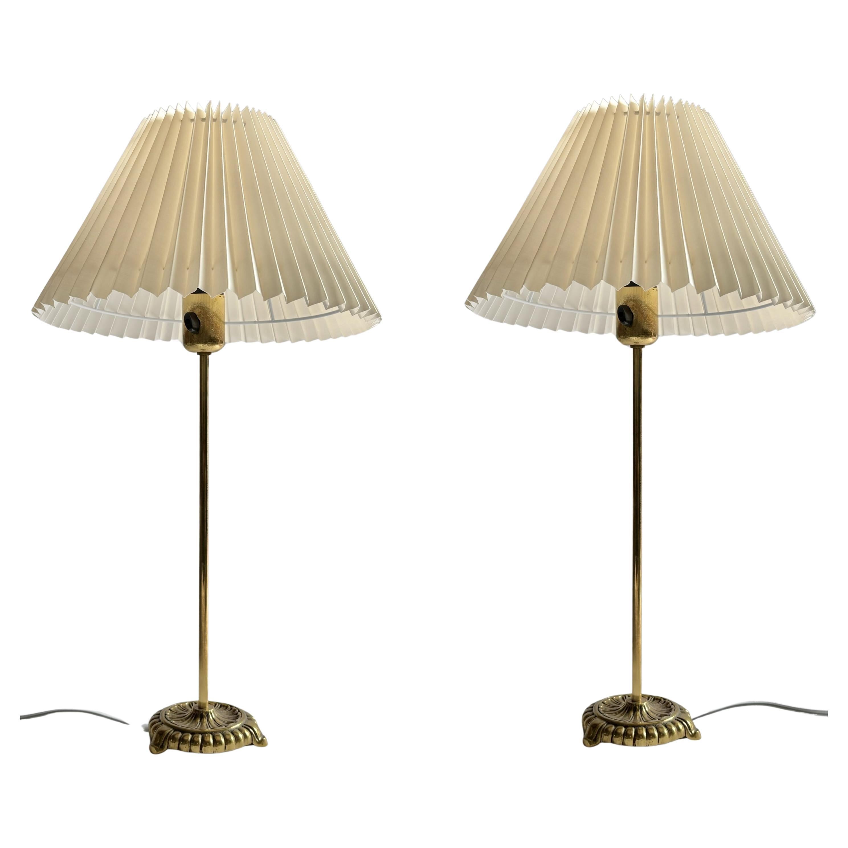 Skandinavische moderne Tischlampen Modell 51416, Upsala Armaturfabrik, Schweden, 1940er Jahre