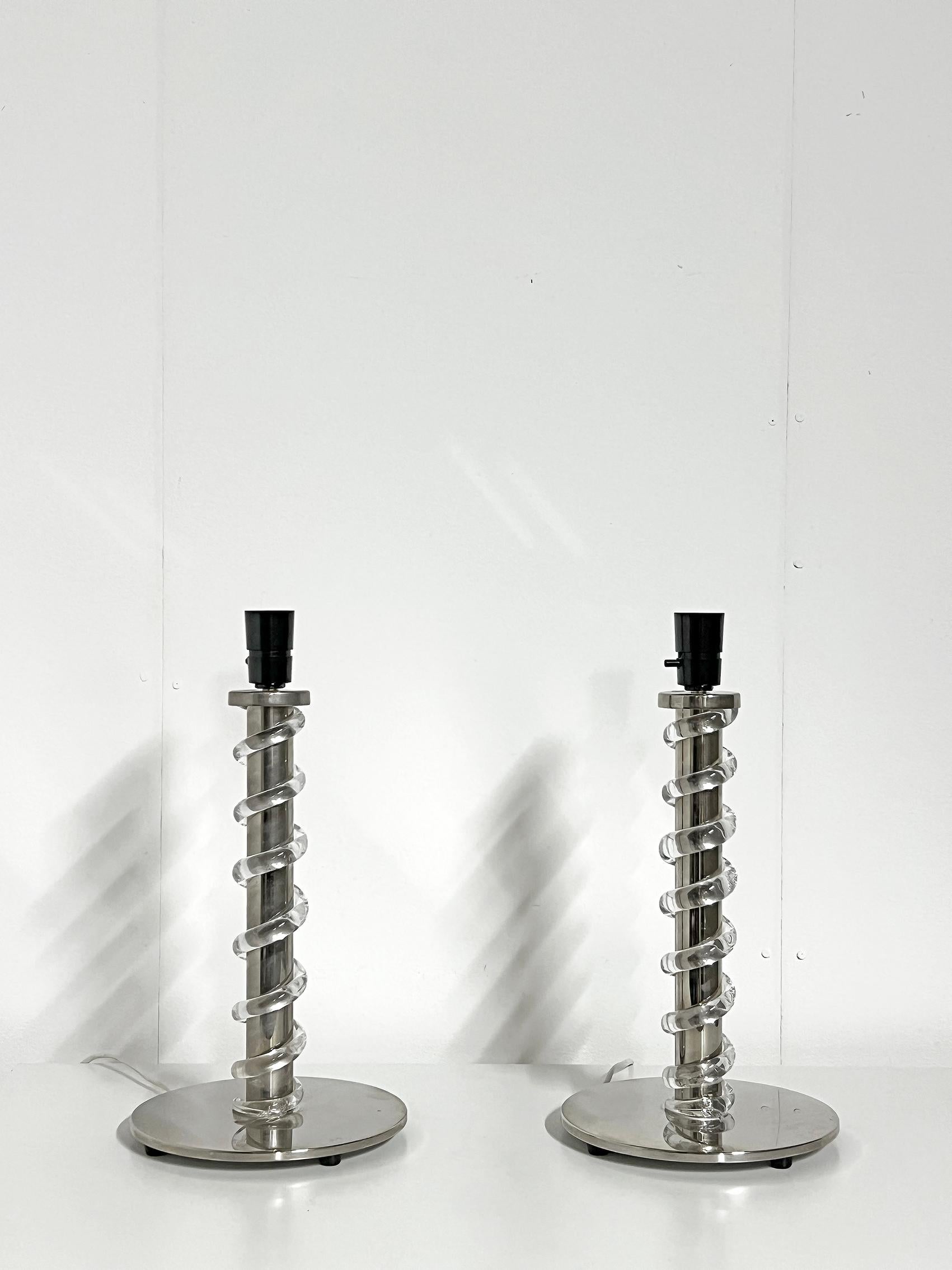 Skandinavische Moderne Tischlampen 2er Set von Høvik Lys ca 1960-70s im Zustand „Gut“ im Angebot in Örebro, SE